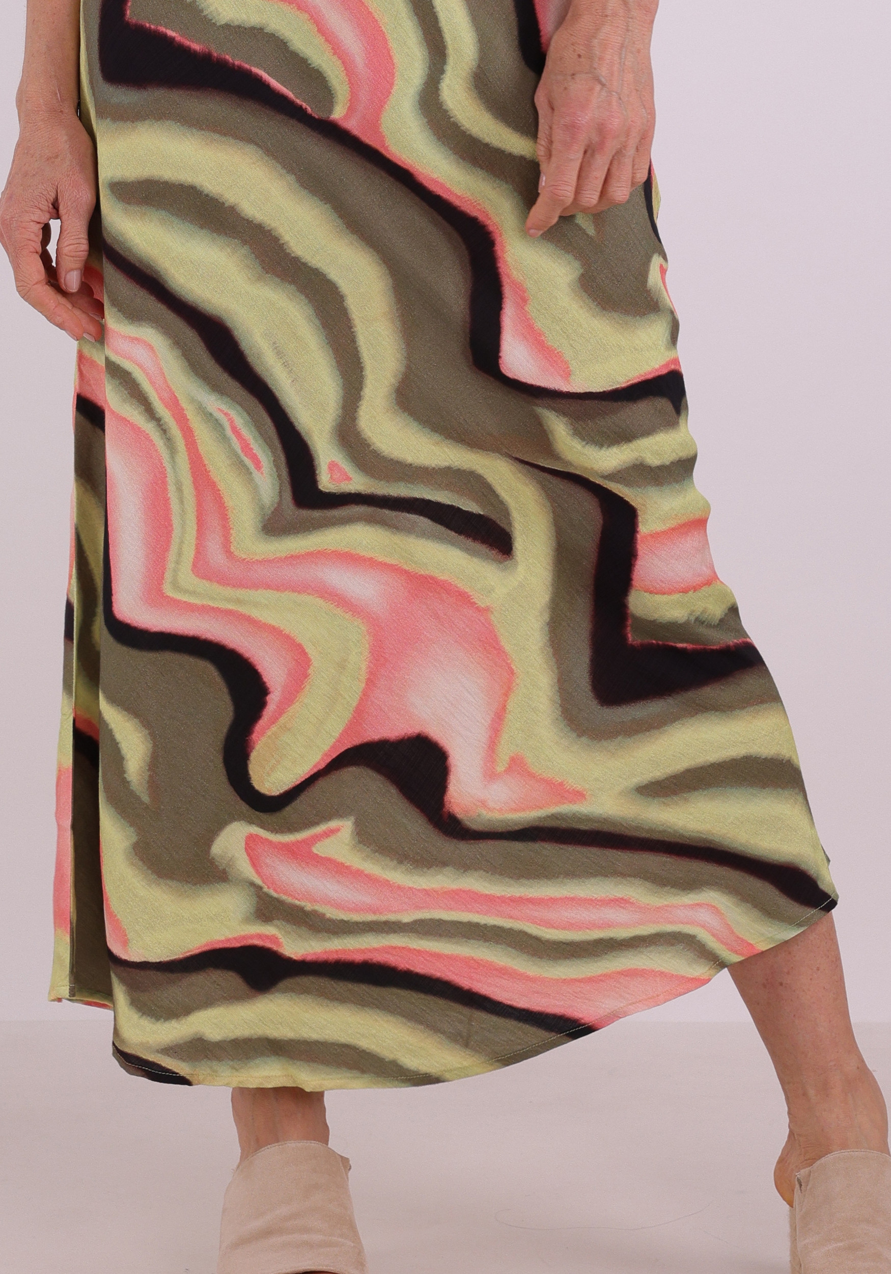 Tramontana Maxi rok Sunset desert C18-19-201 Multi