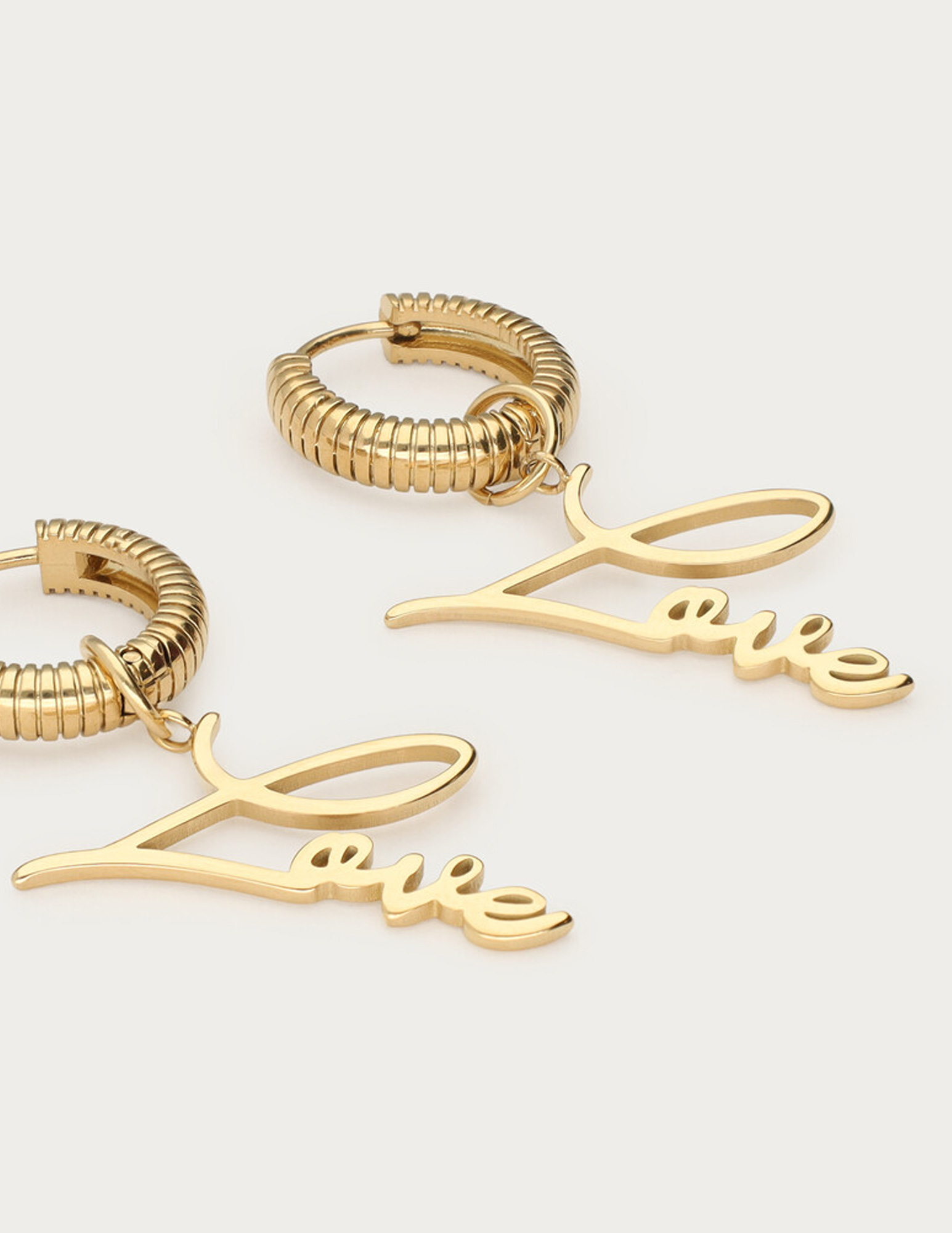 My Jewellery Bold oorringen love MJ14317 Goud