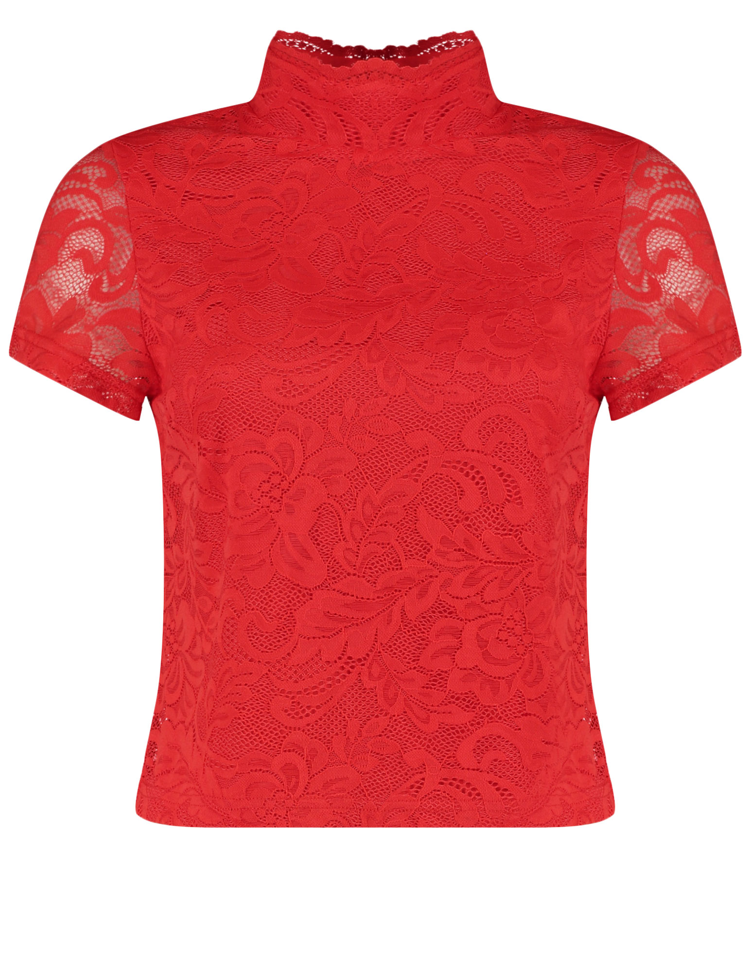 Harper & Yve Top Vief SS6P404 Rood