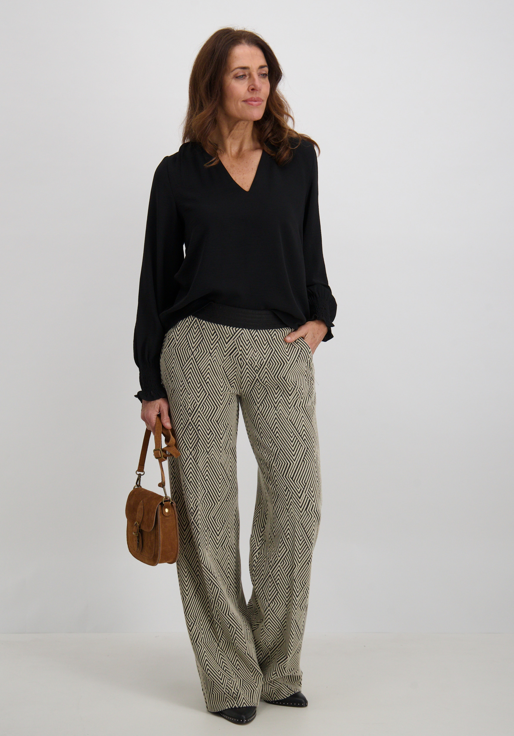 Vero moda Blouse Carla 10335240 Zwart