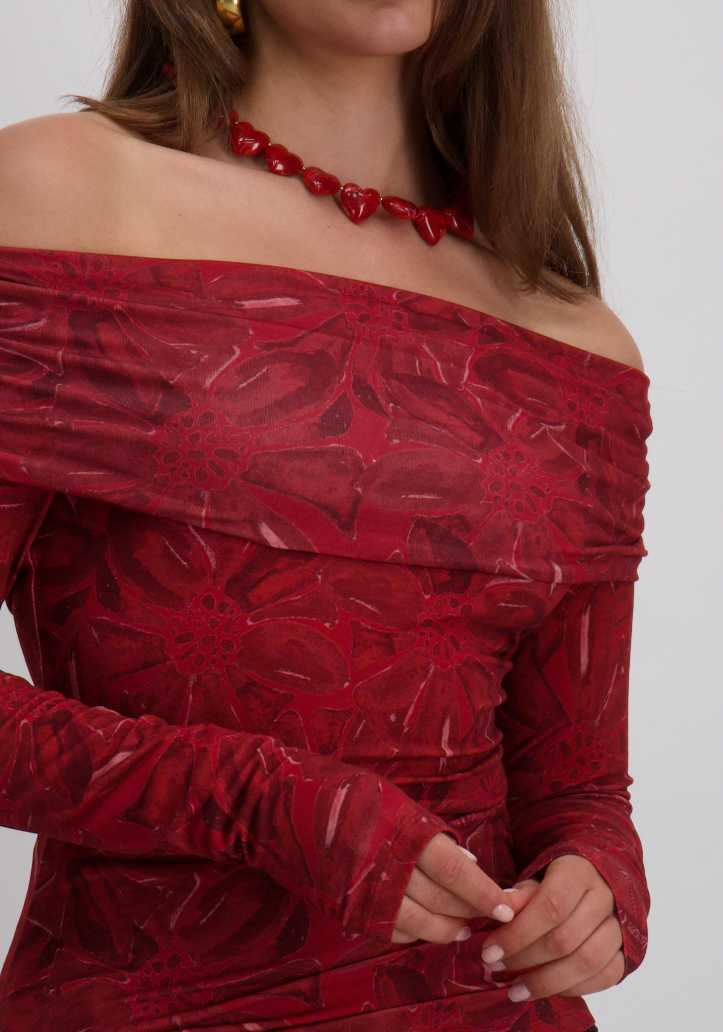 Harper & Yve Top Jenny AW25T501 Rood