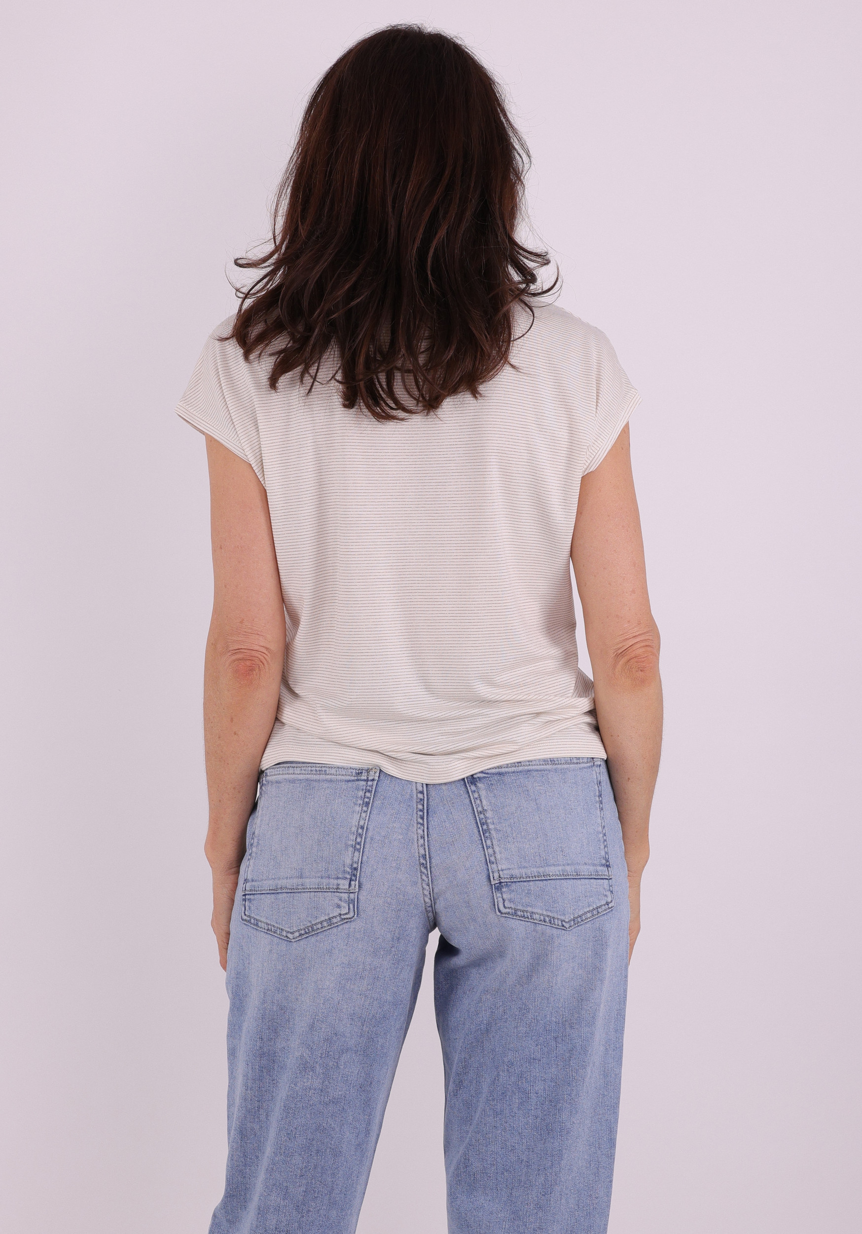 Only T-shirt Claudia 15318422 Wolwit-ecru