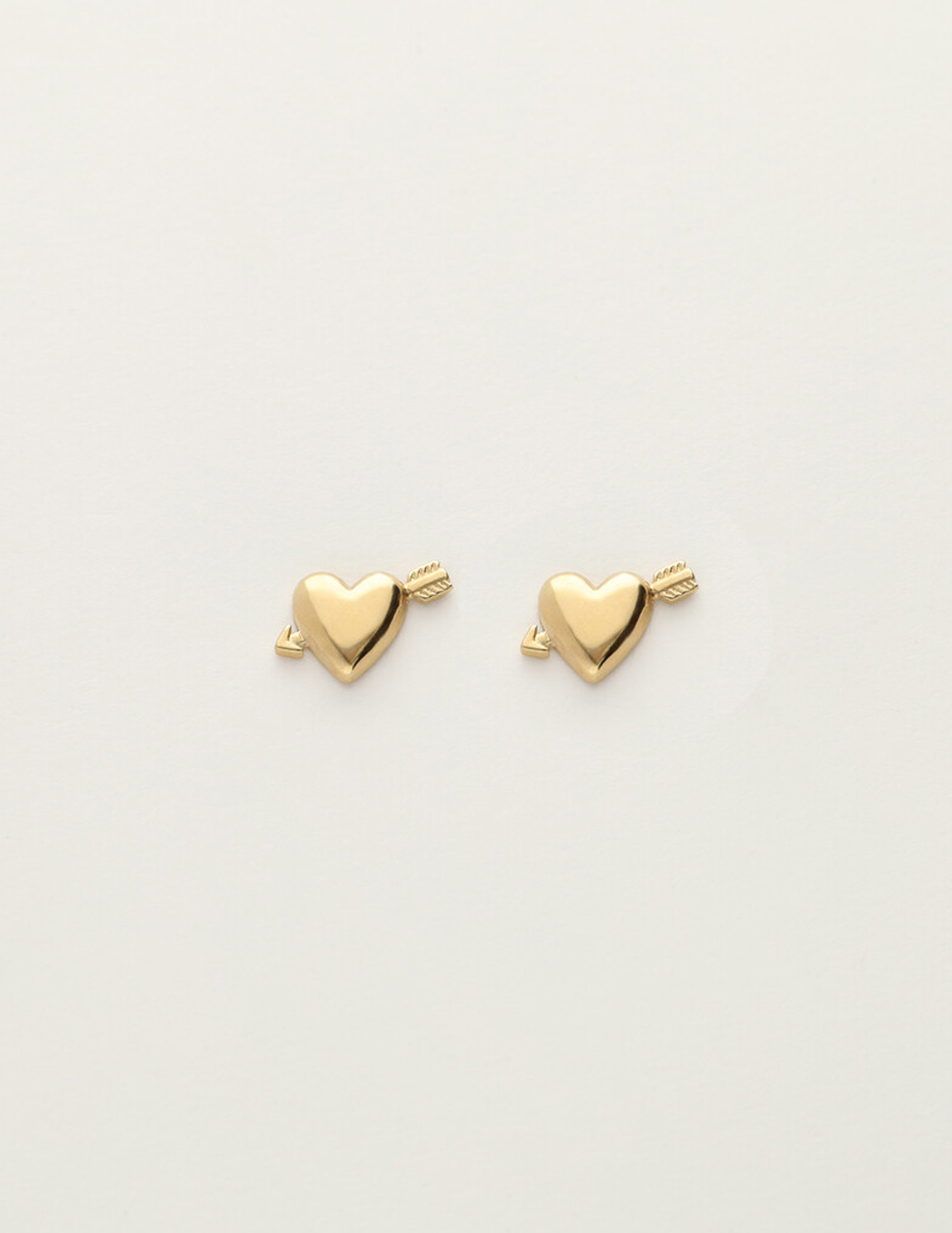 My Jewellery Studs cupido hartje MJ12087 Goud