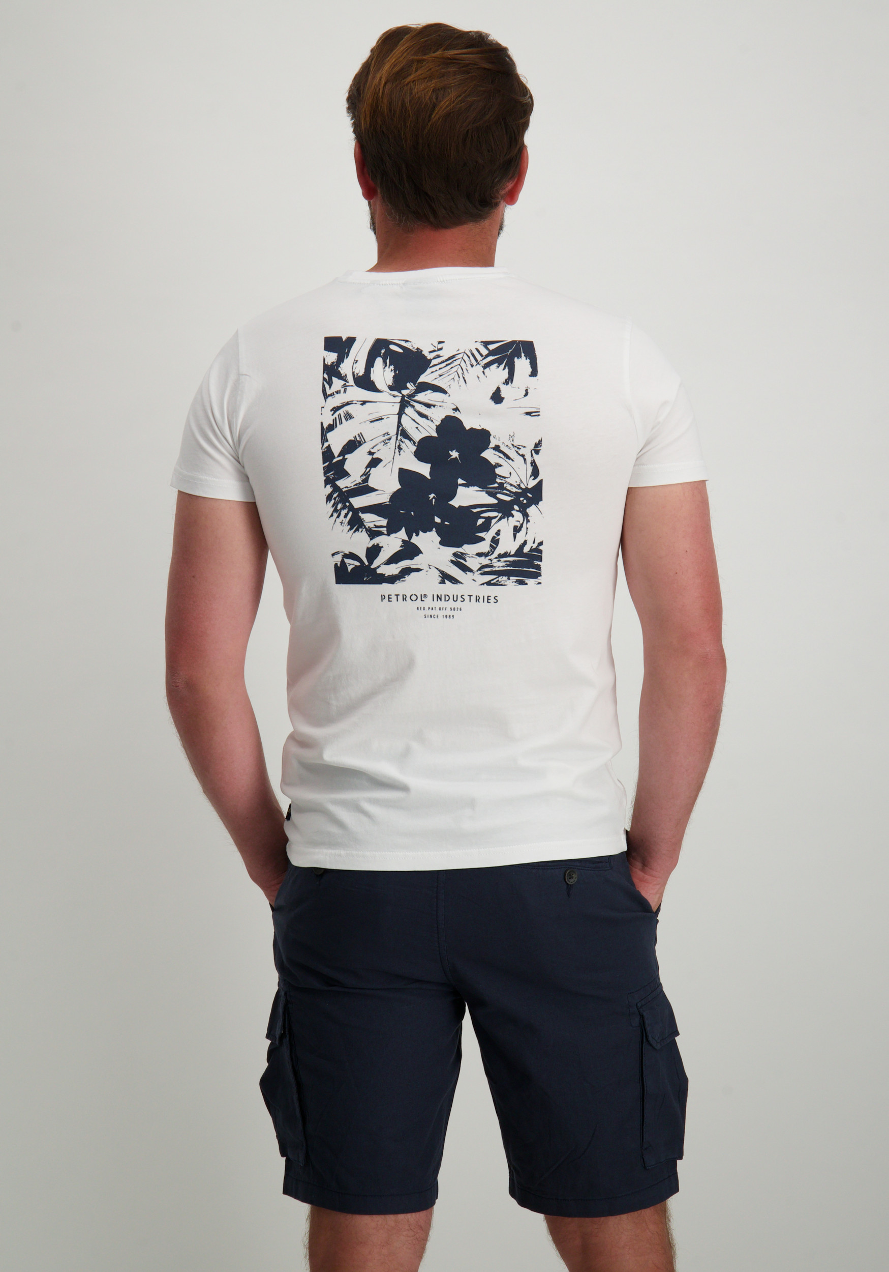 Petrol Classic t-shirt M-1050-TSR115 Wit