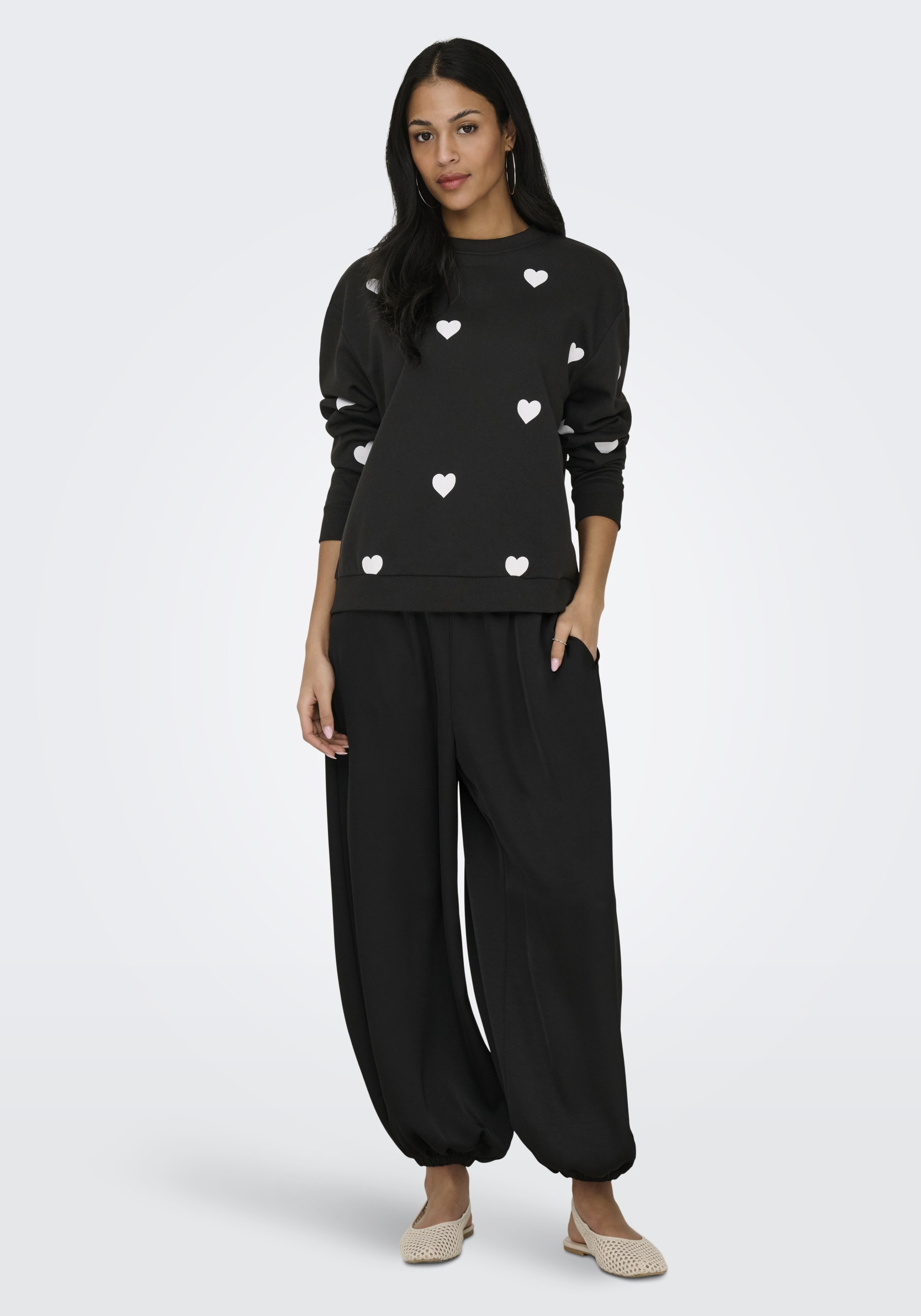 Jacqueline de jonge Sweater Nanna 15364514 Zwart