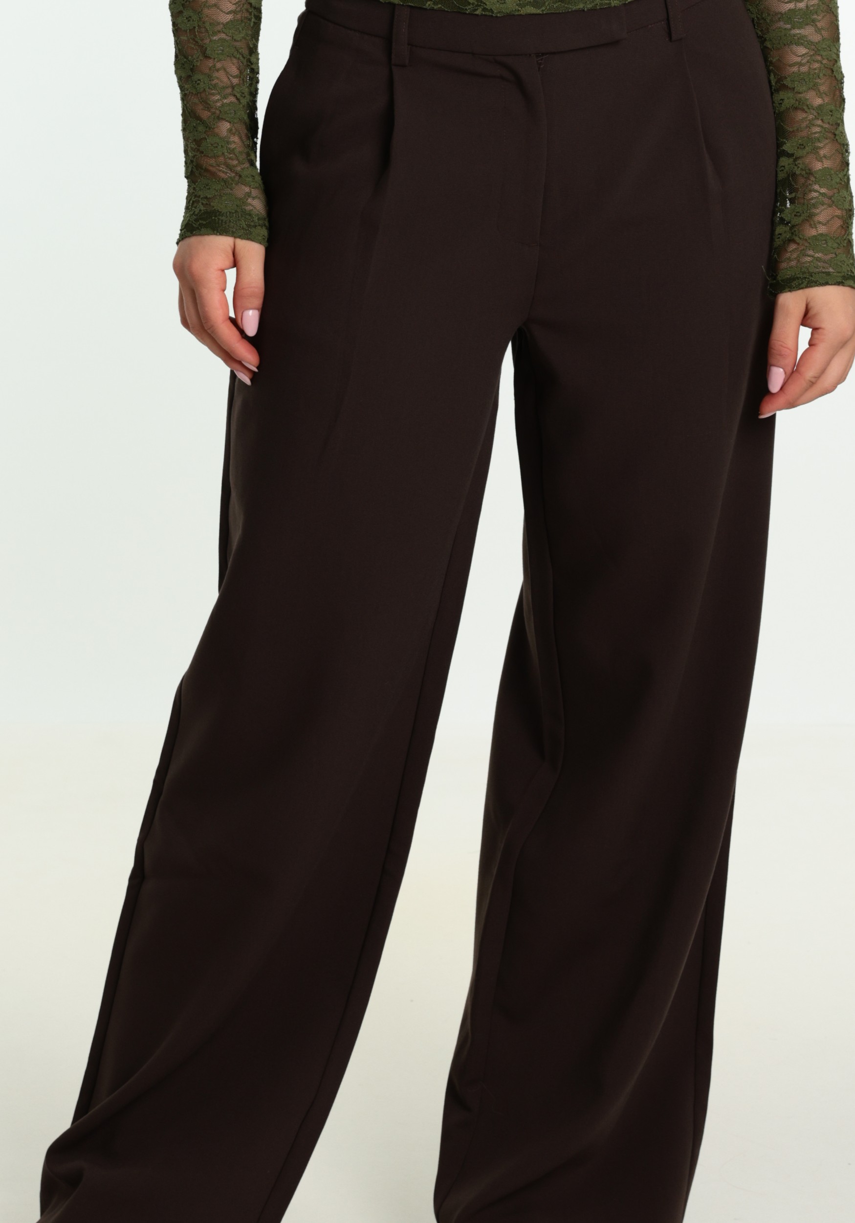 ONLY Broek Linda Raven 15371114 Bruin