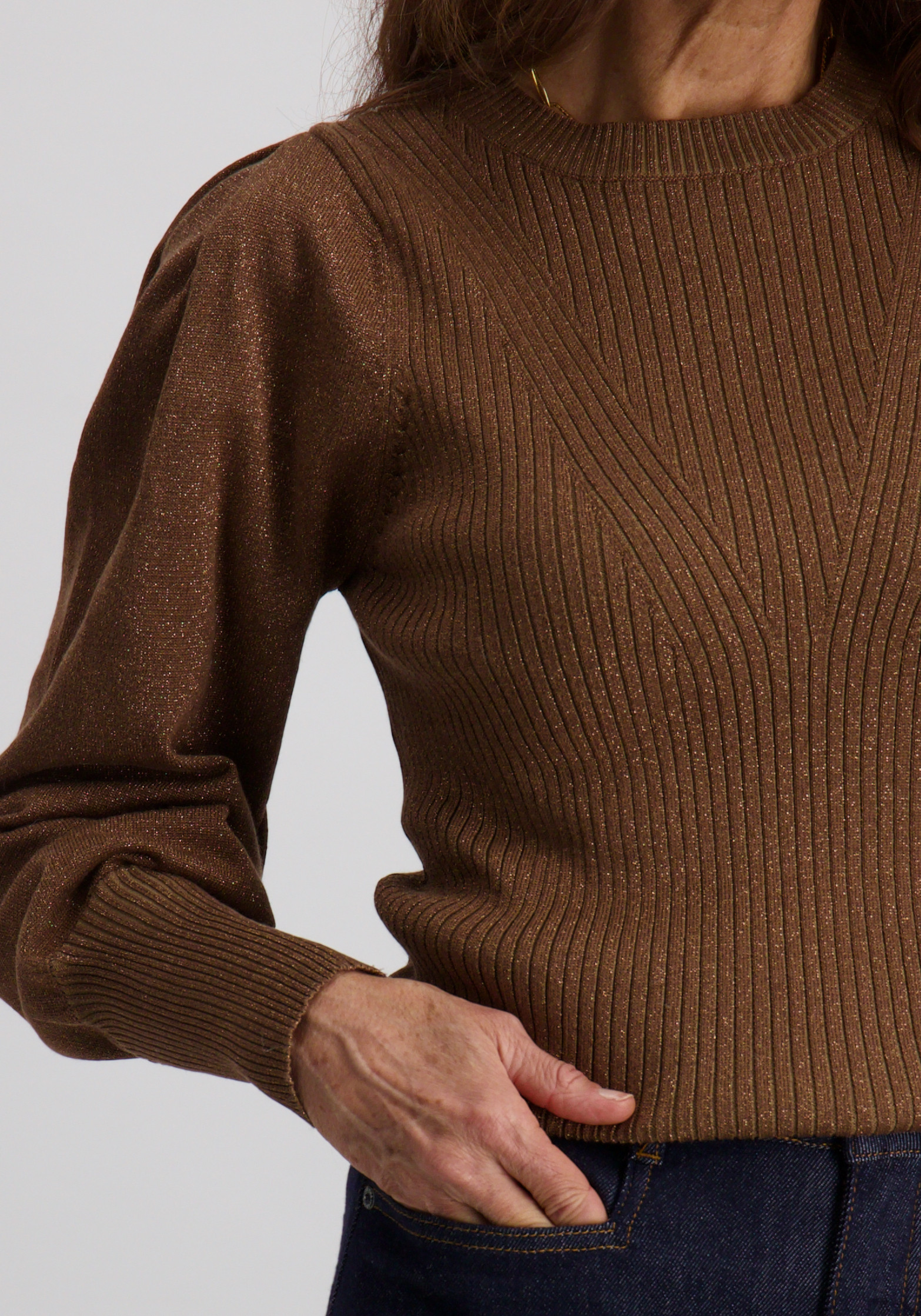 Geisha Trui 54530-14 Bruin