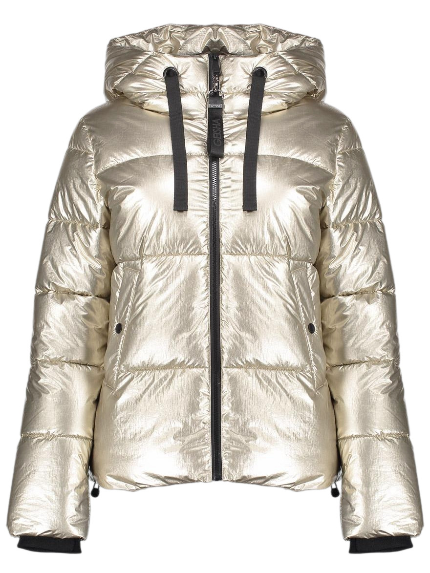 Geisha Winterjas metalic 58520-12 Goud