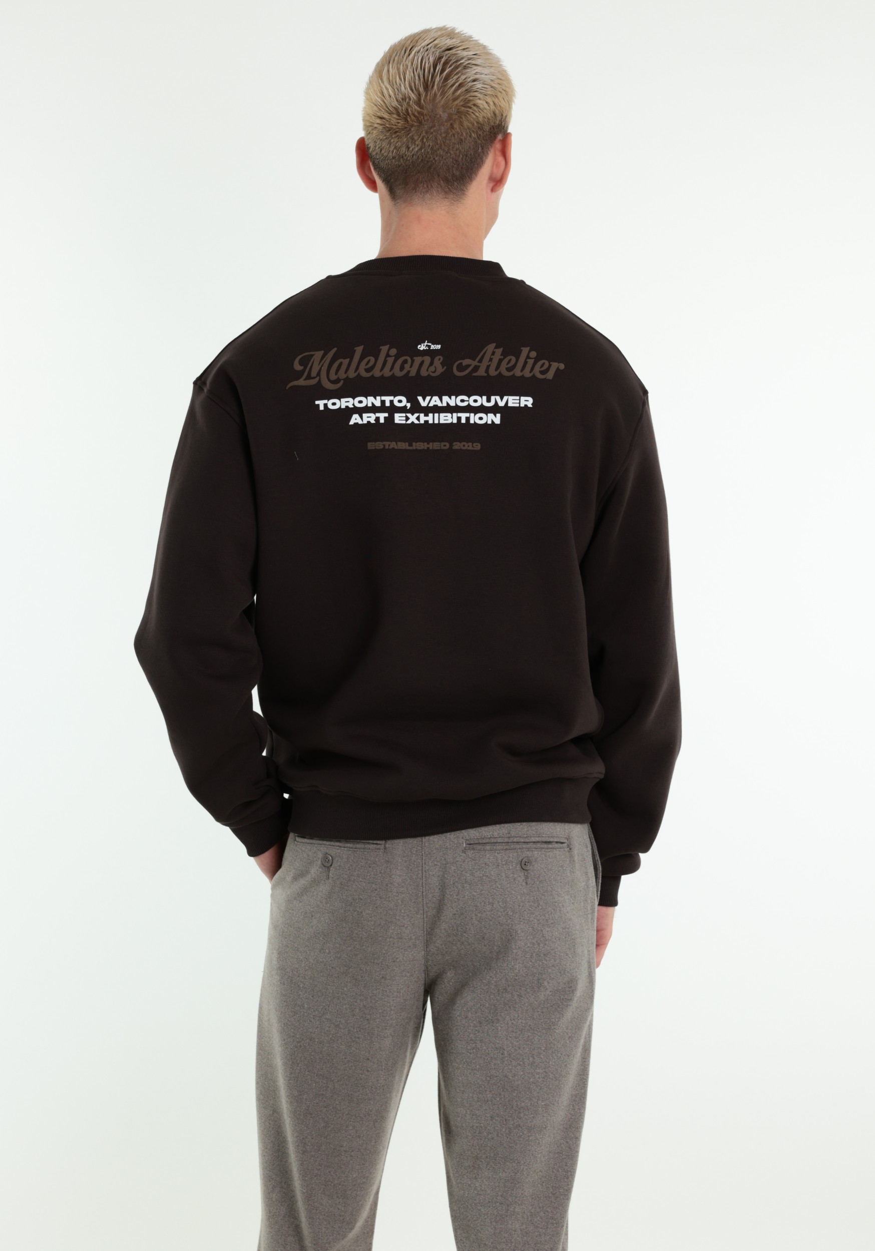 Malelions Sweater University MMA50026035 Bruin