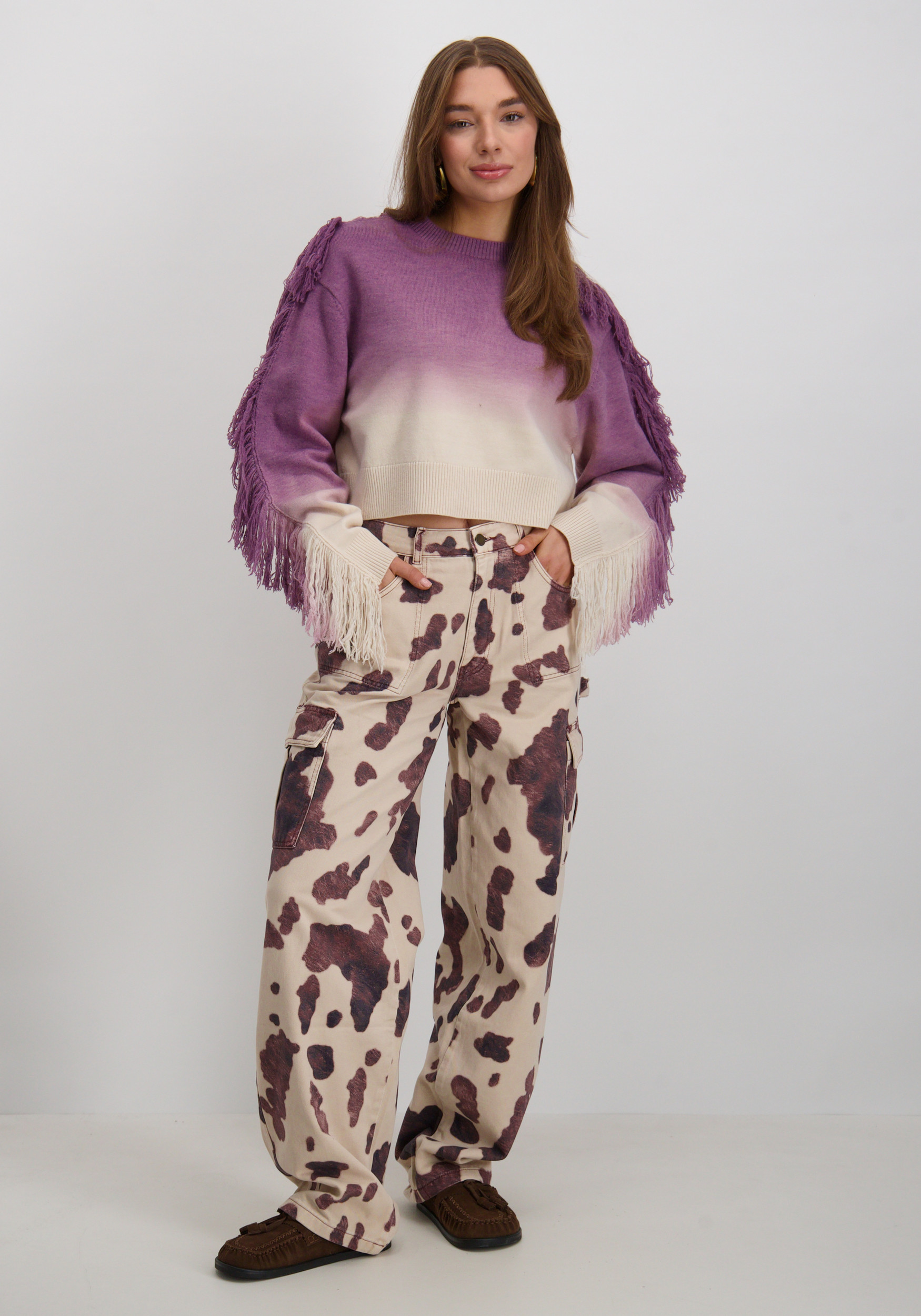 Refined Department Trui Grace R2510889858 Paars