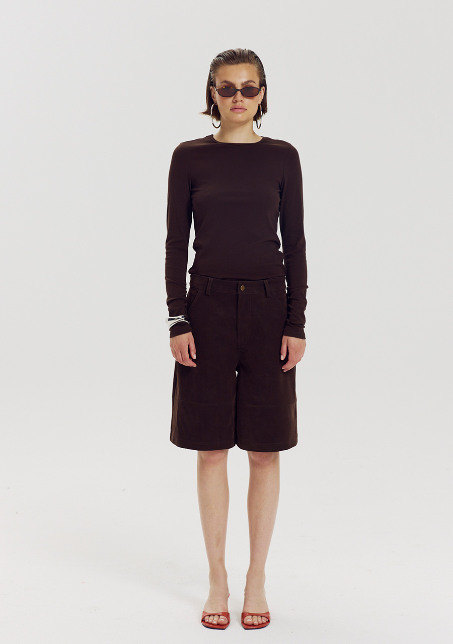 Harper & Yve Top Jason AW6P620 Donker bruin