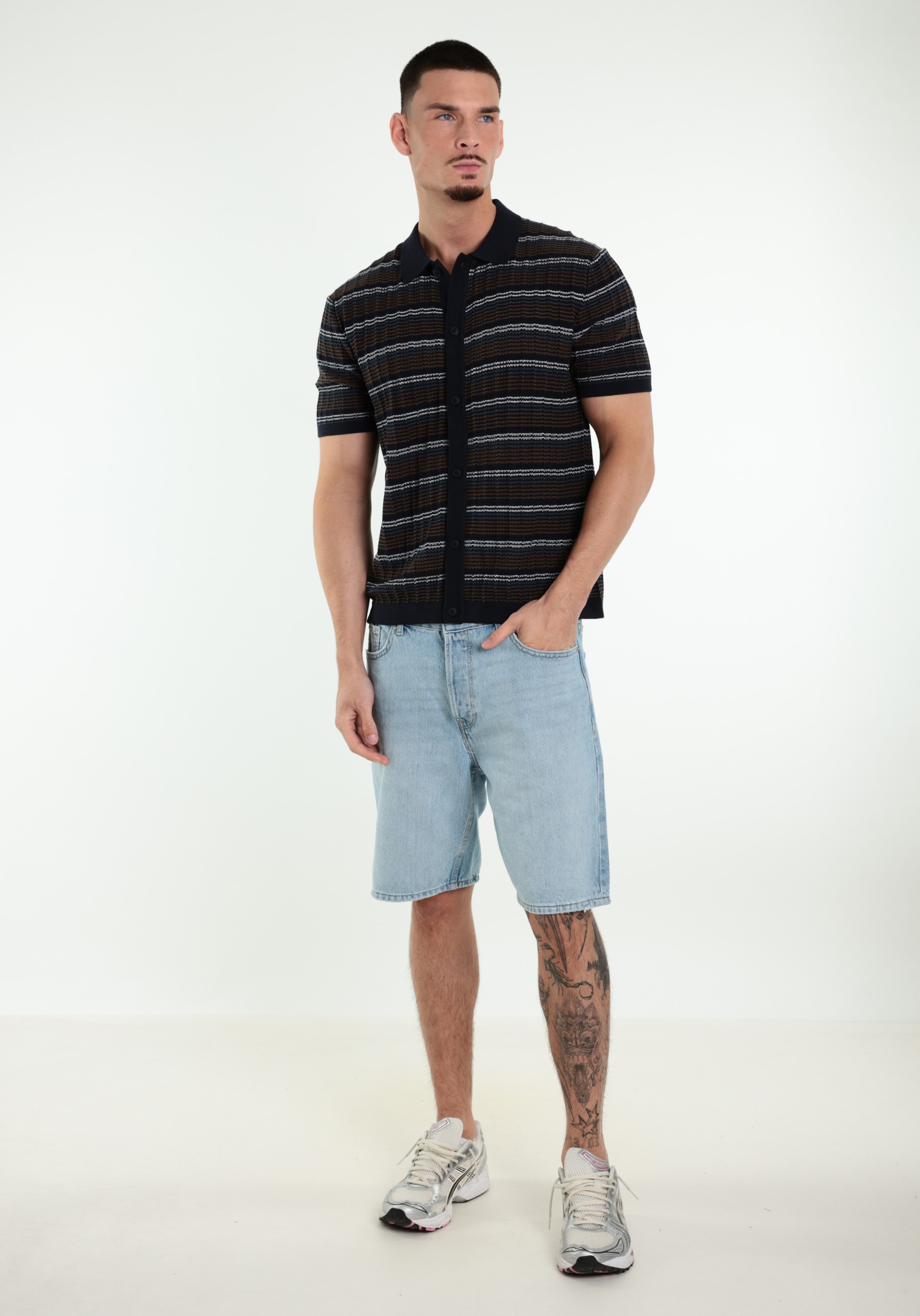 ONLY & SONS Overhemd Leeds 22040661 Blauw
