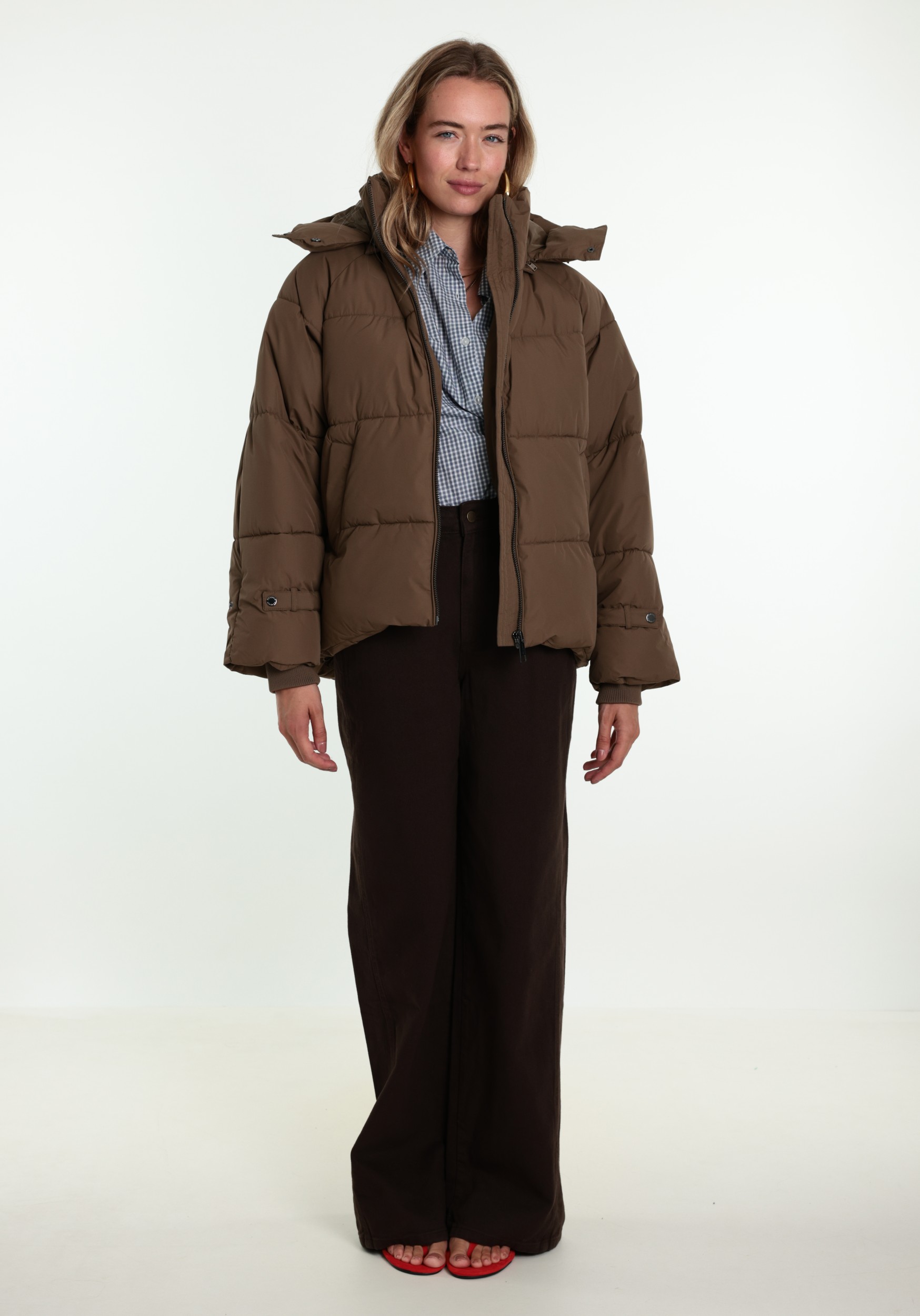 Covered - Romath Winterjas L60477 Bruin
