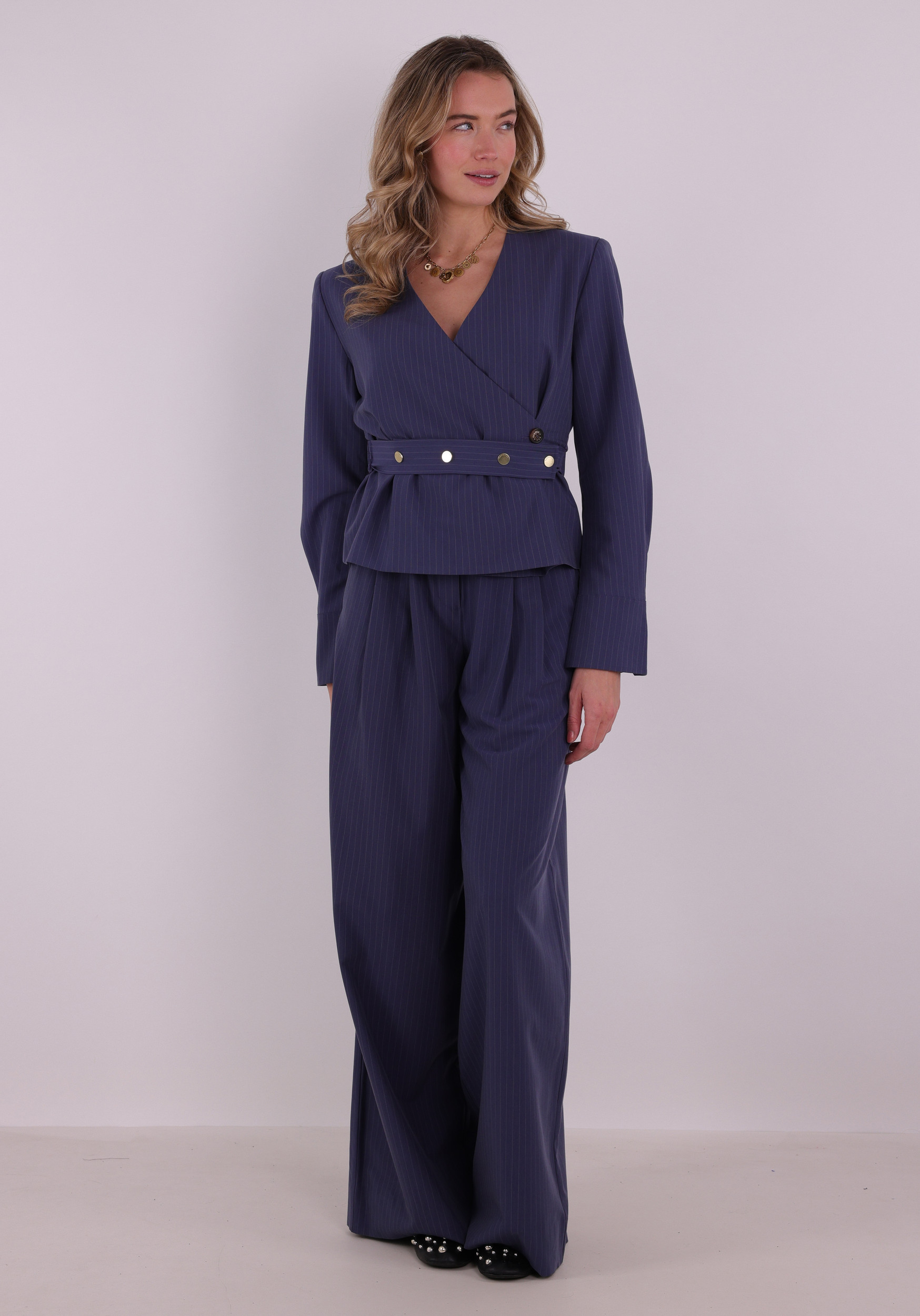 Harper & Yve Broek Mason SS6N105 Raf blauw