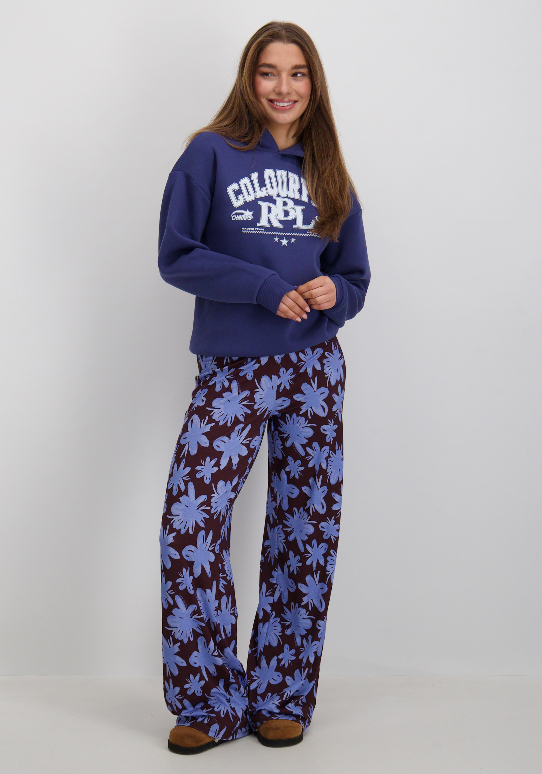 Colourful Rebel Hoodie RBL Sports WH117200 Raf blauw