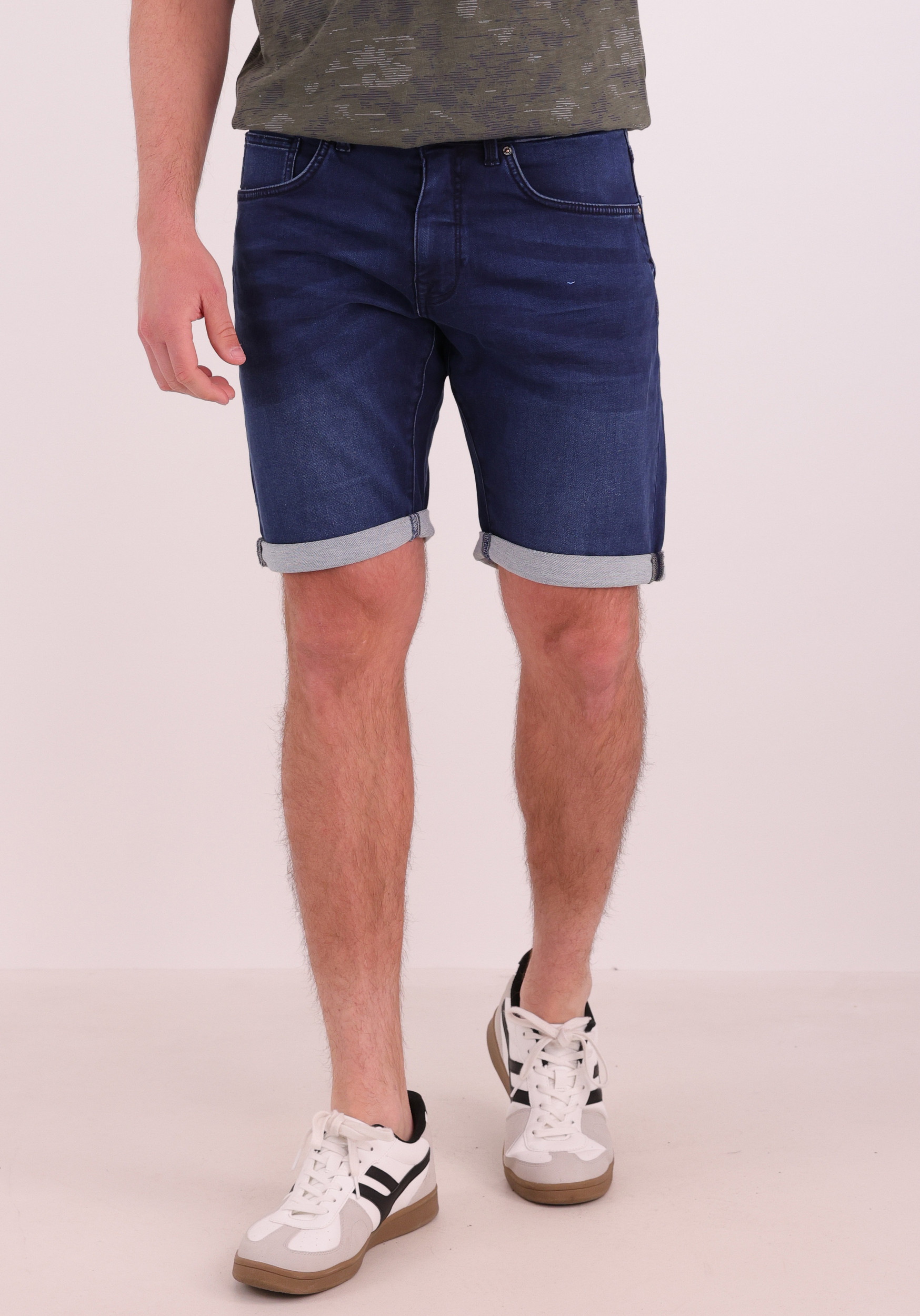 Petrol Denim short M-ROS-SHO001 Donker blauw