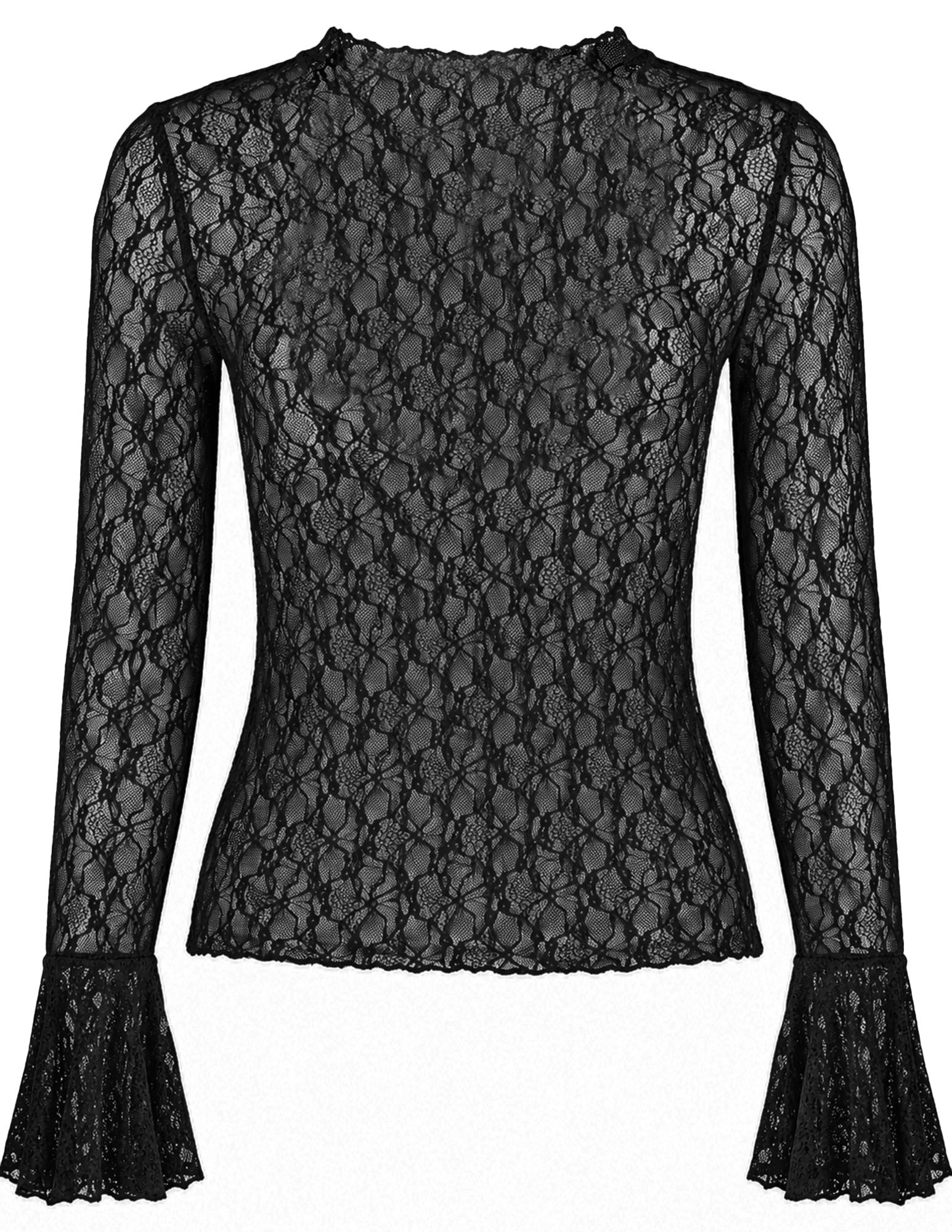 BELIEVE Top Lace B-92119-TOP Zwart