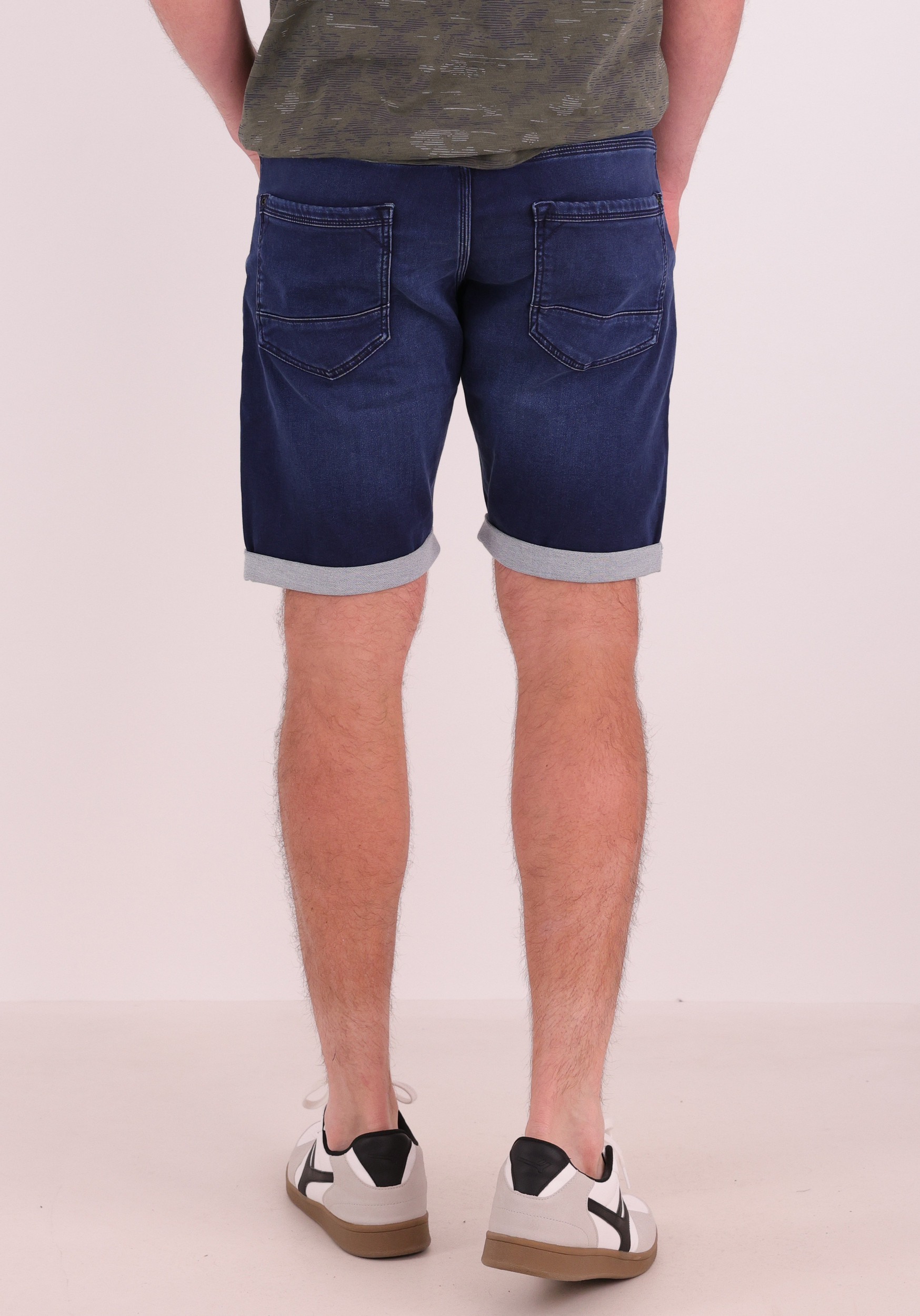 Petrol Denim short M-ROS-SHO001 Donker blauw