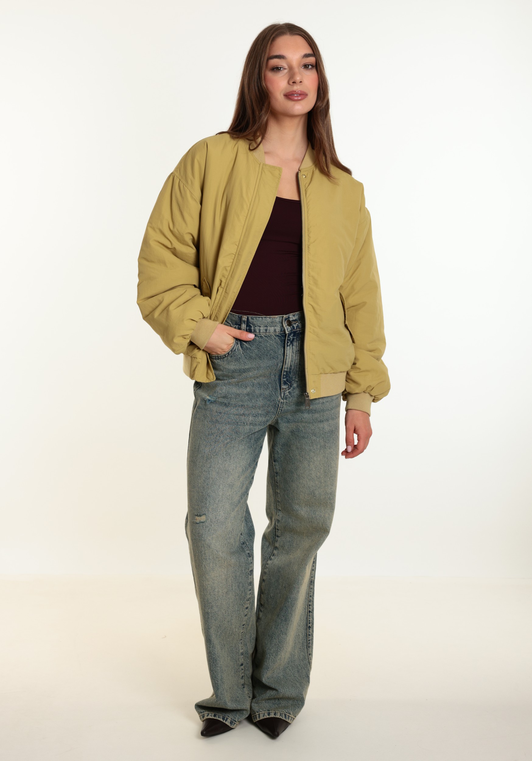 Harper & Yve Bomberjack Nora AW6N208 Oker