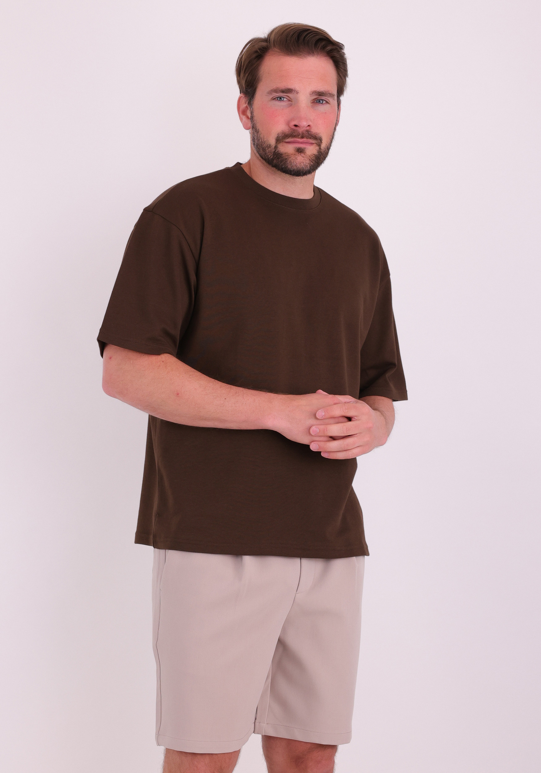 ONLY & SONS T-shirt Caspian airflex 22031940 Bruin
