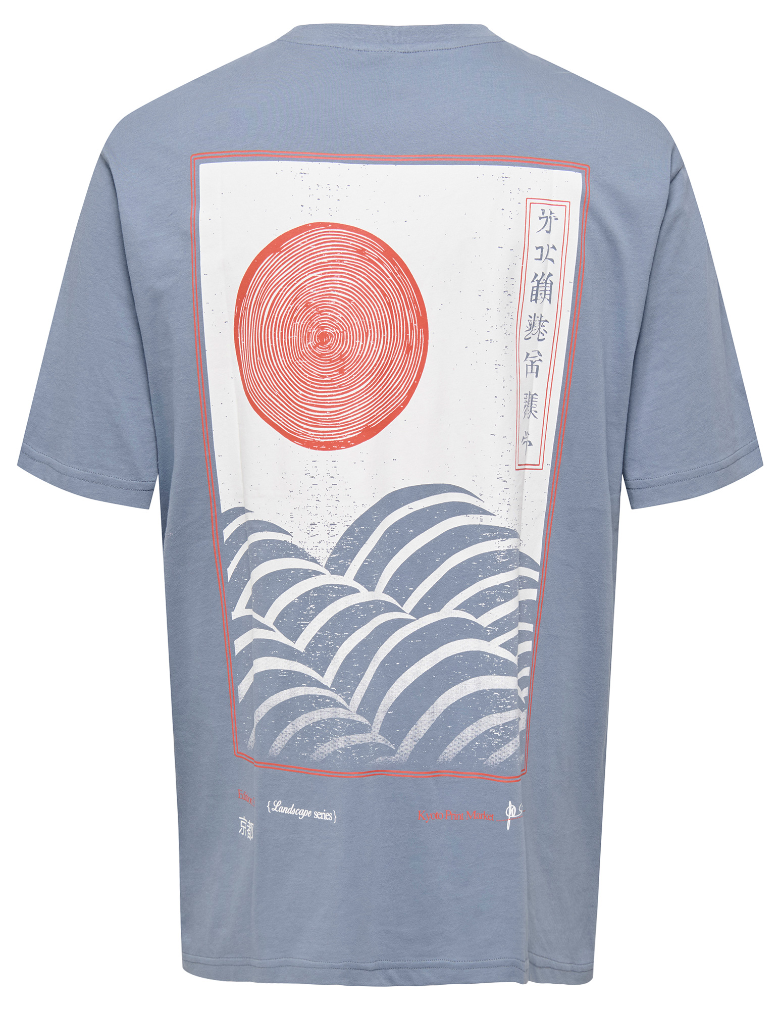 ONLY & SONS T-shirt Keane 22033620 Licht blauw