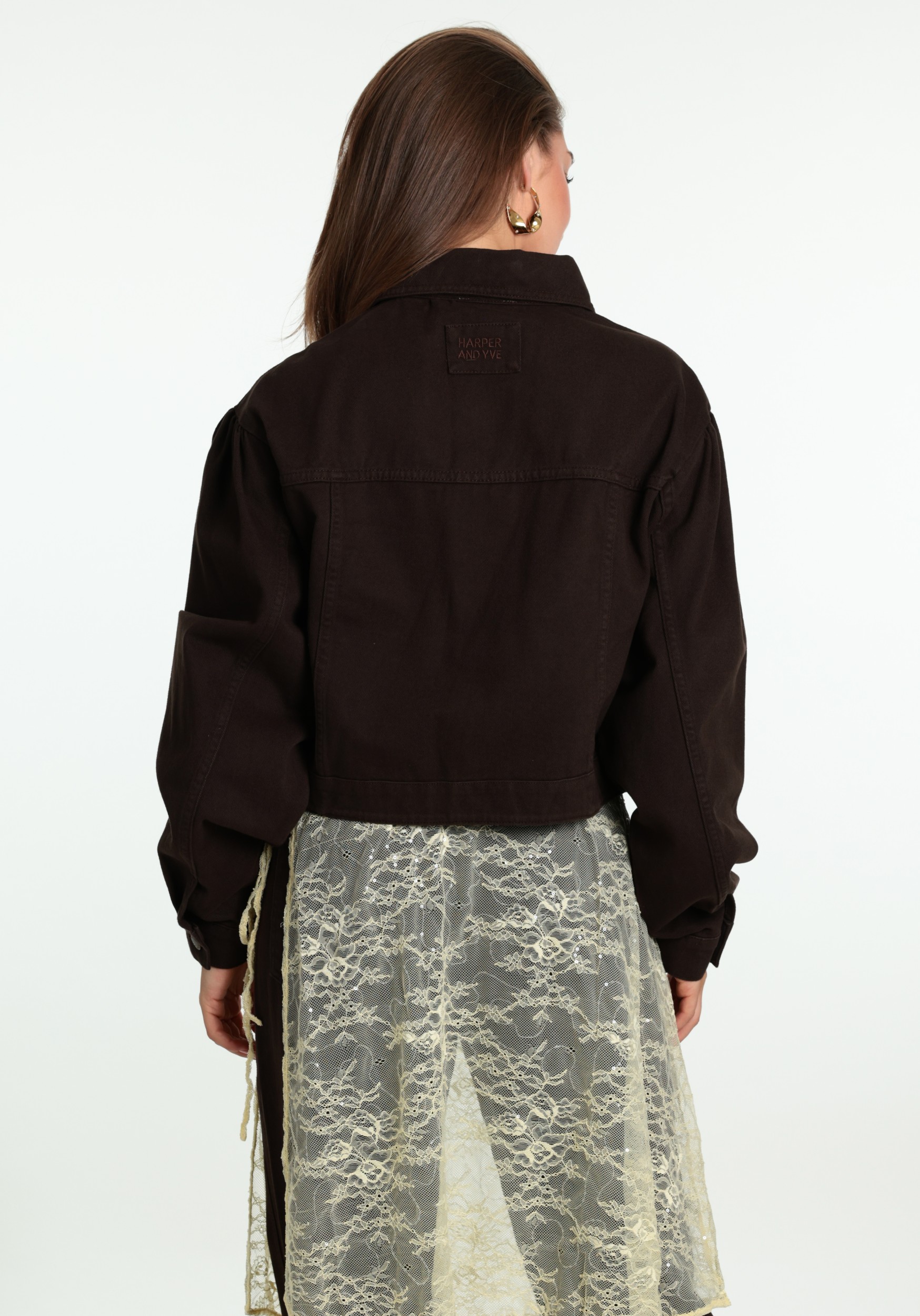 Harper & Yve Jacket Nillow AW6D200 Donker bruin