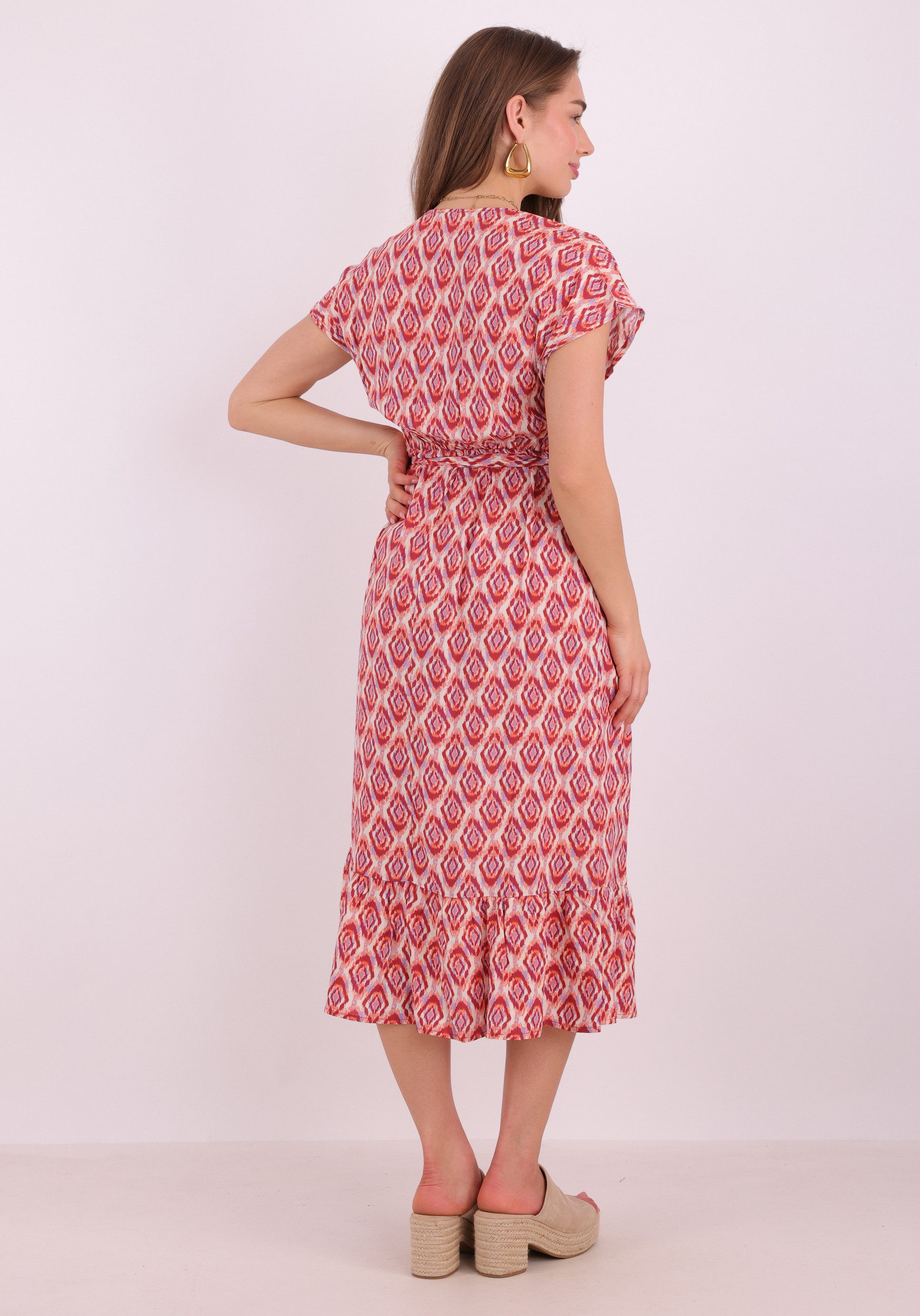 ONLY Jurk Zilla adele 15357778 Rood