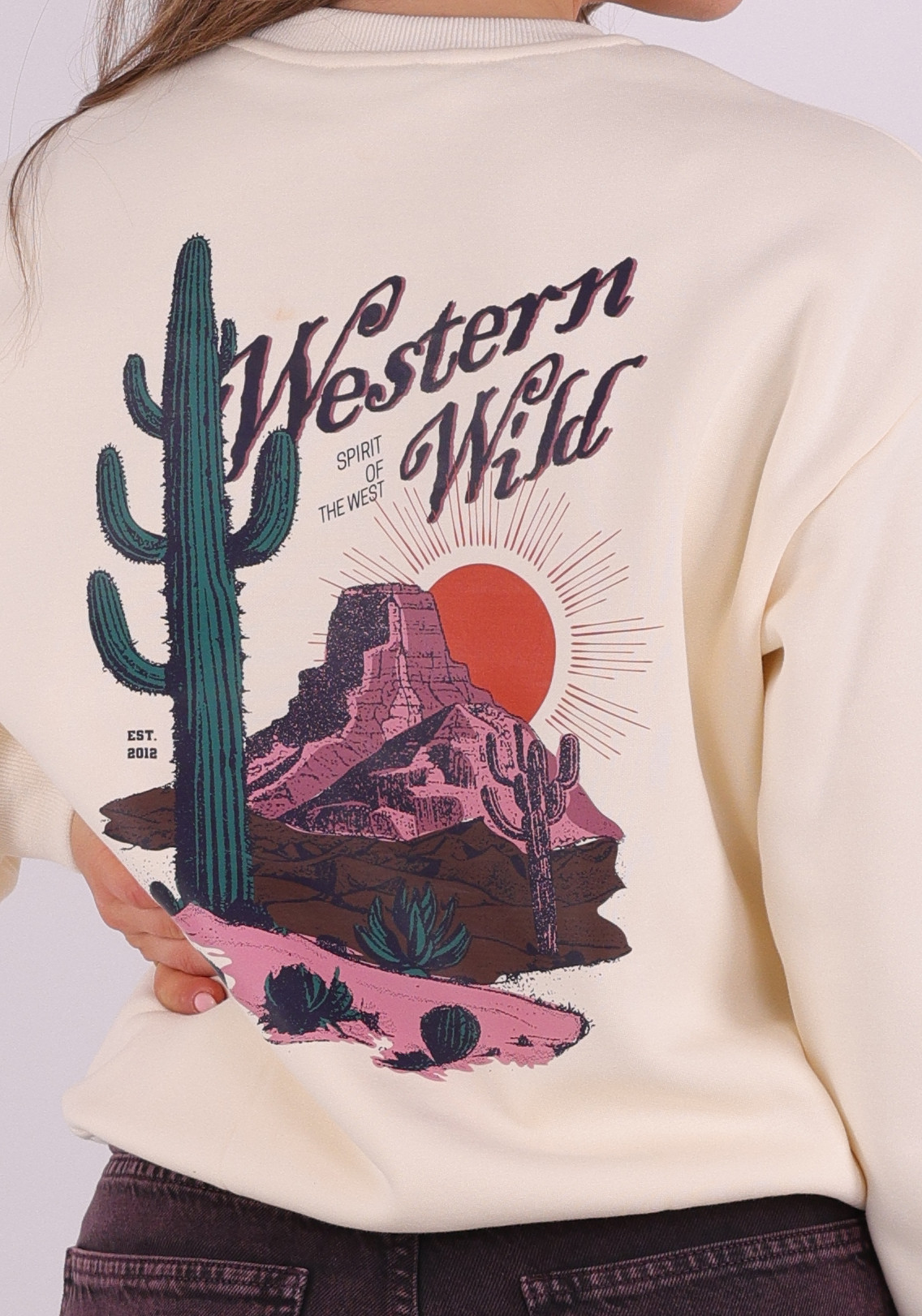 Lofty Manner Sweater Nayla RA17 Ecru