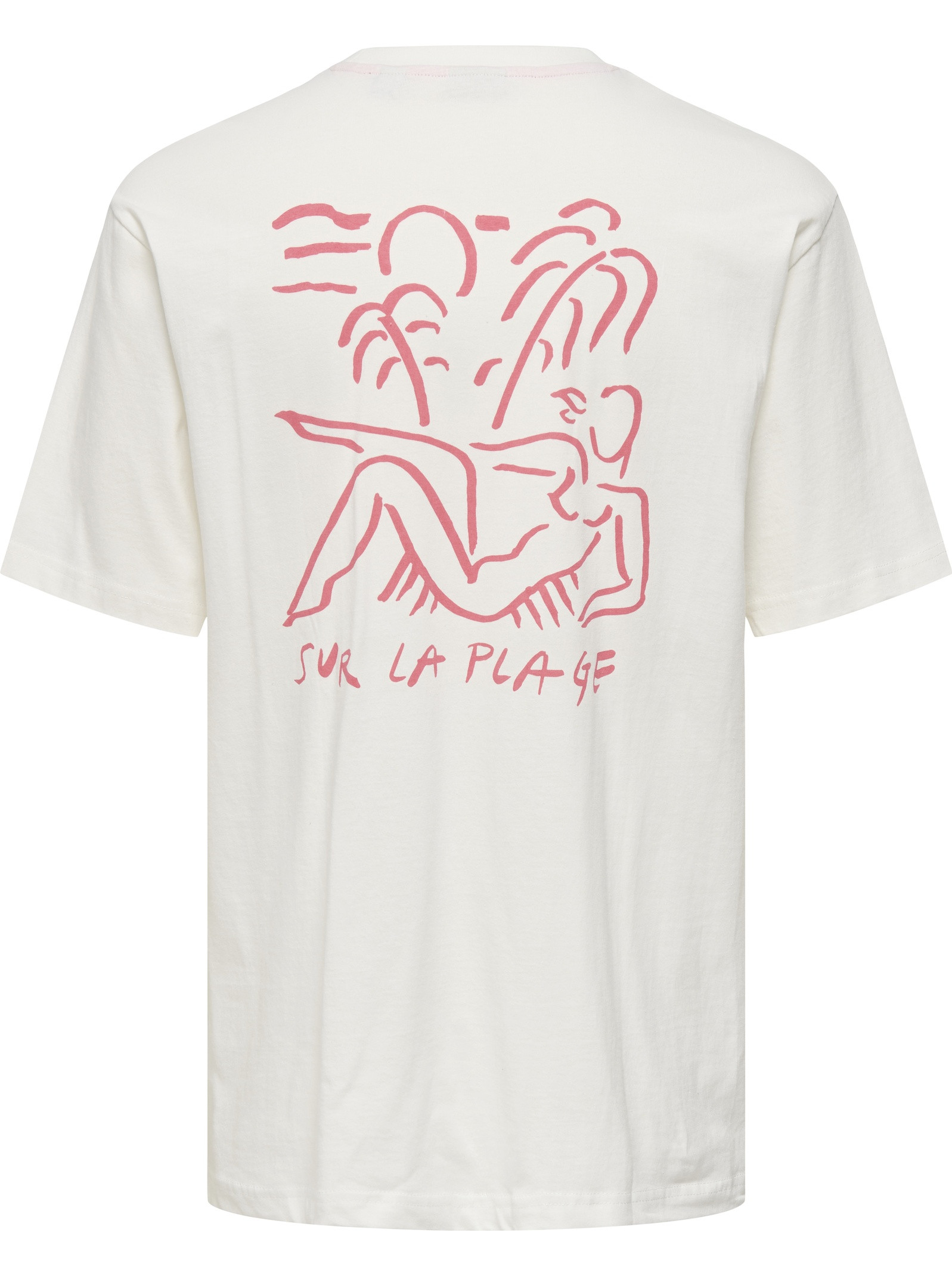 ONLY & SONS T-shirt Milo 22035271 Wit