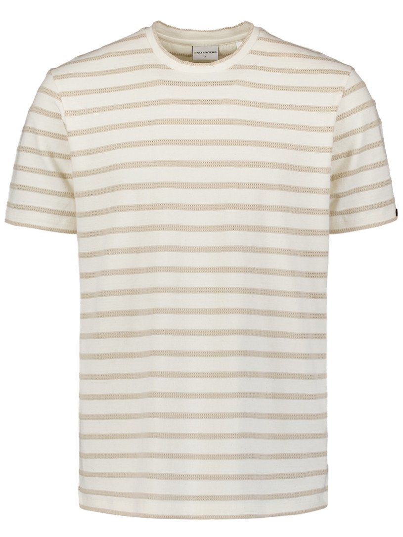 No Excess T-shirt 27350304 Wolwit-ecru