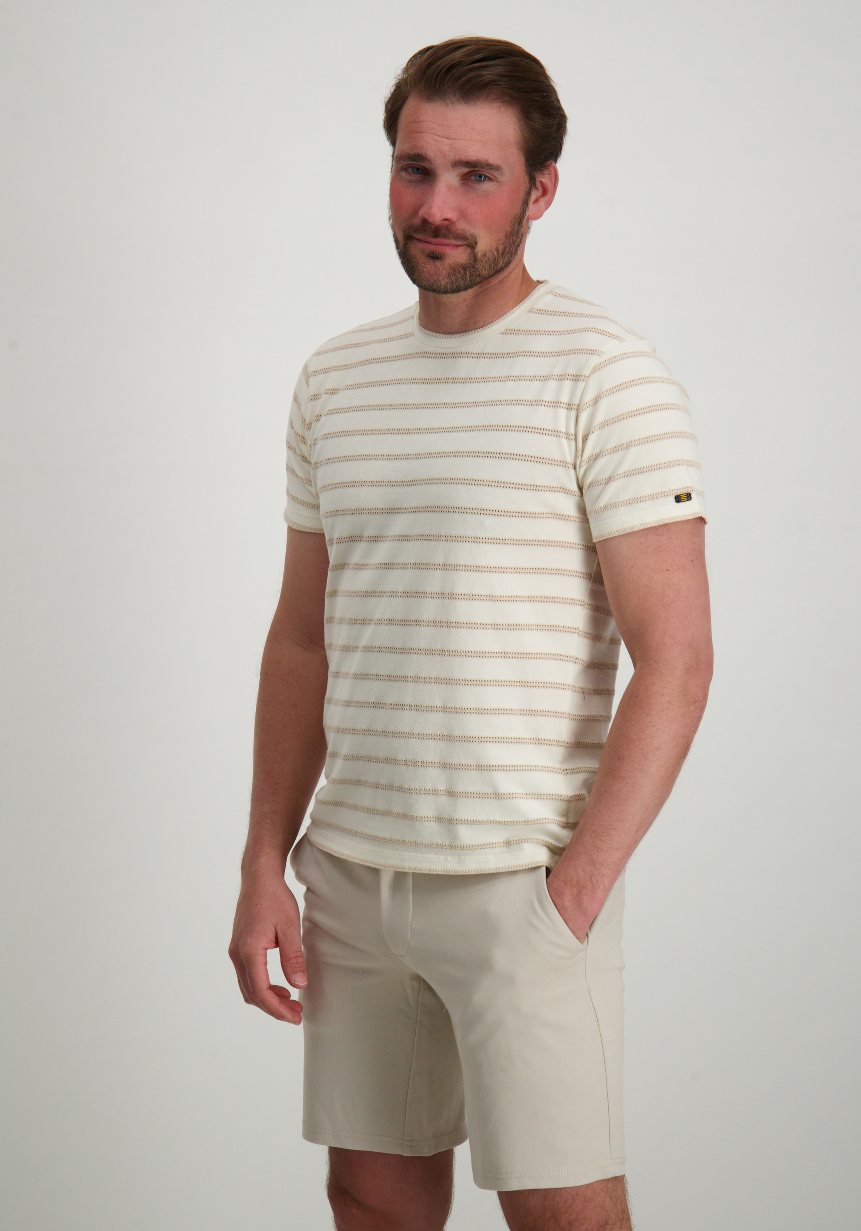 No Excess T-shirt 27350304 Wolwit-ecru