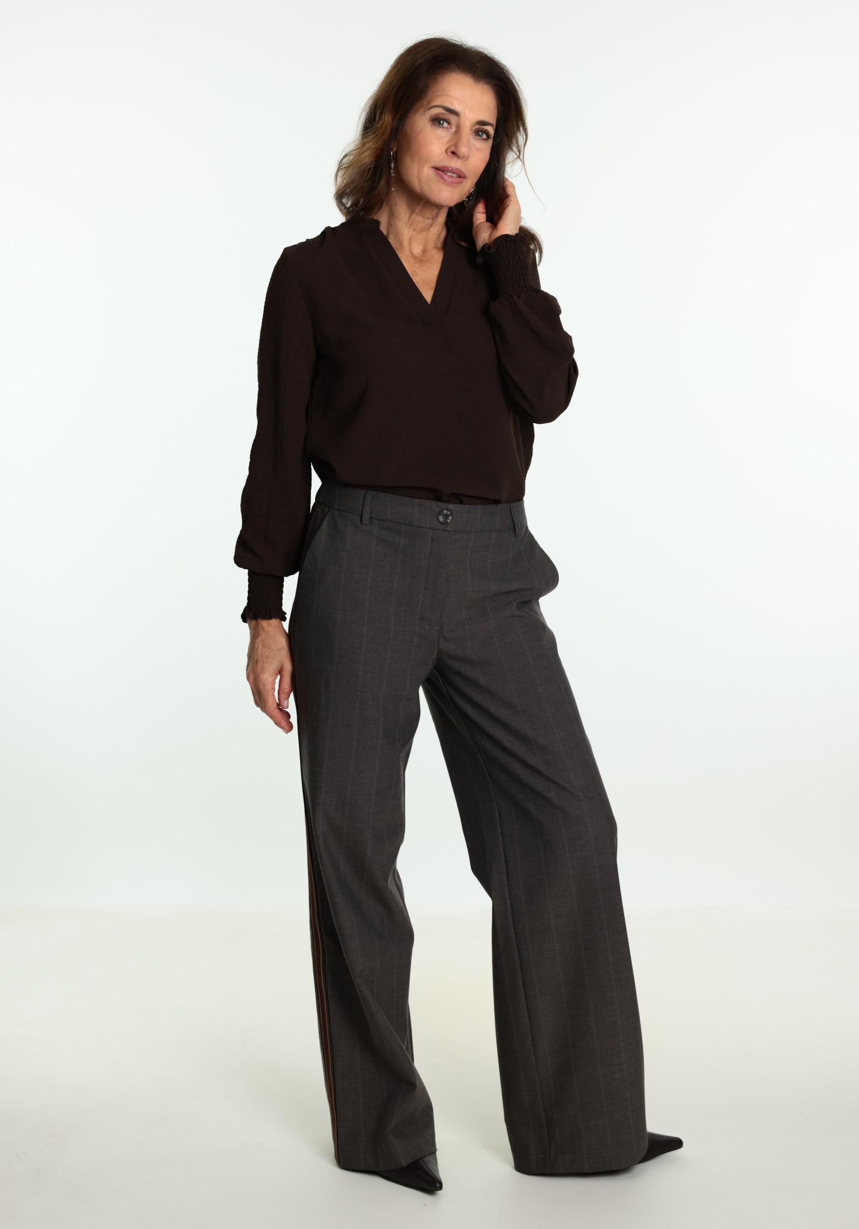 ONLY Blouse Mette 15284309 Bruin