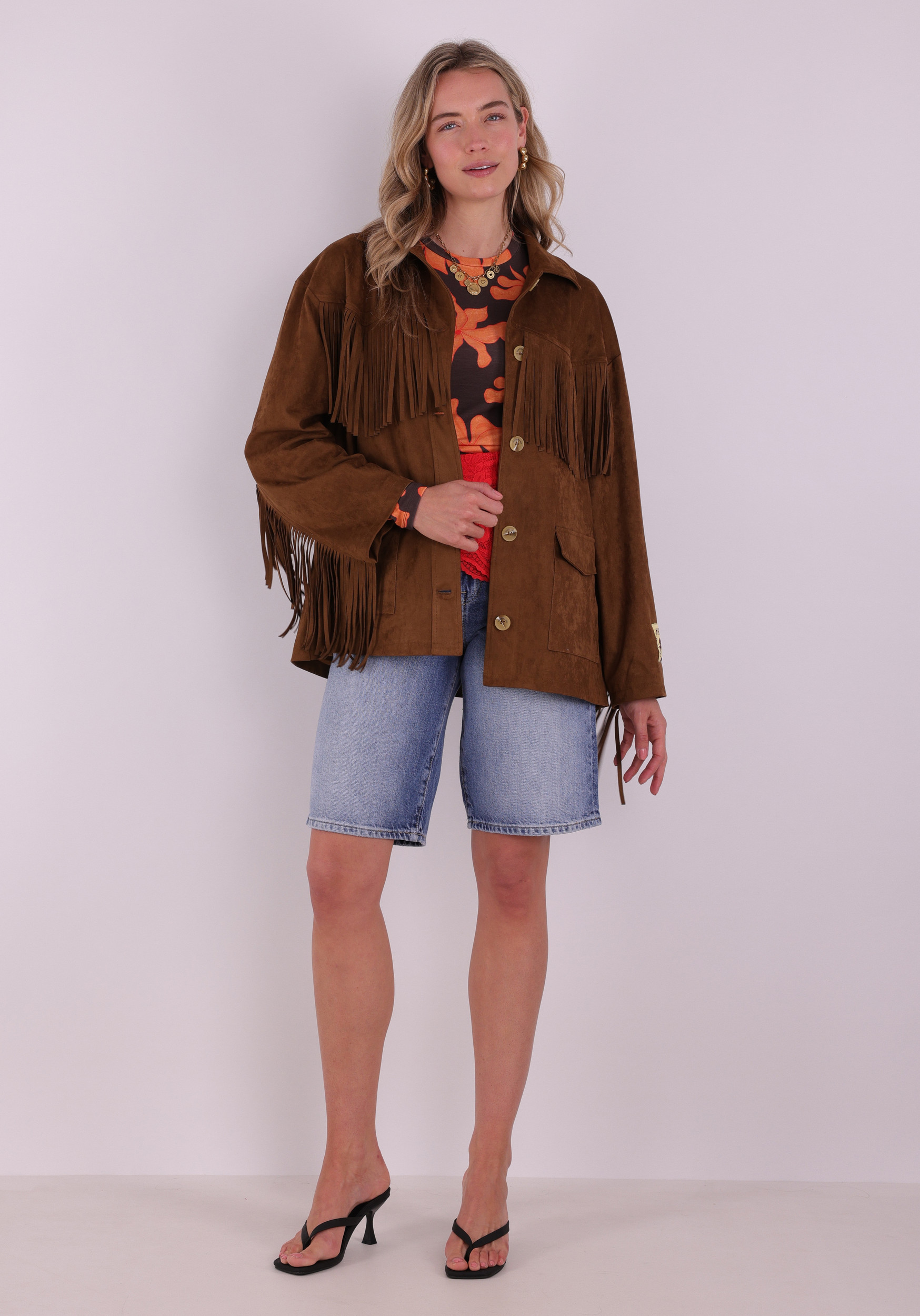 Harper & Yve Top Steff SS6T504 Oranje