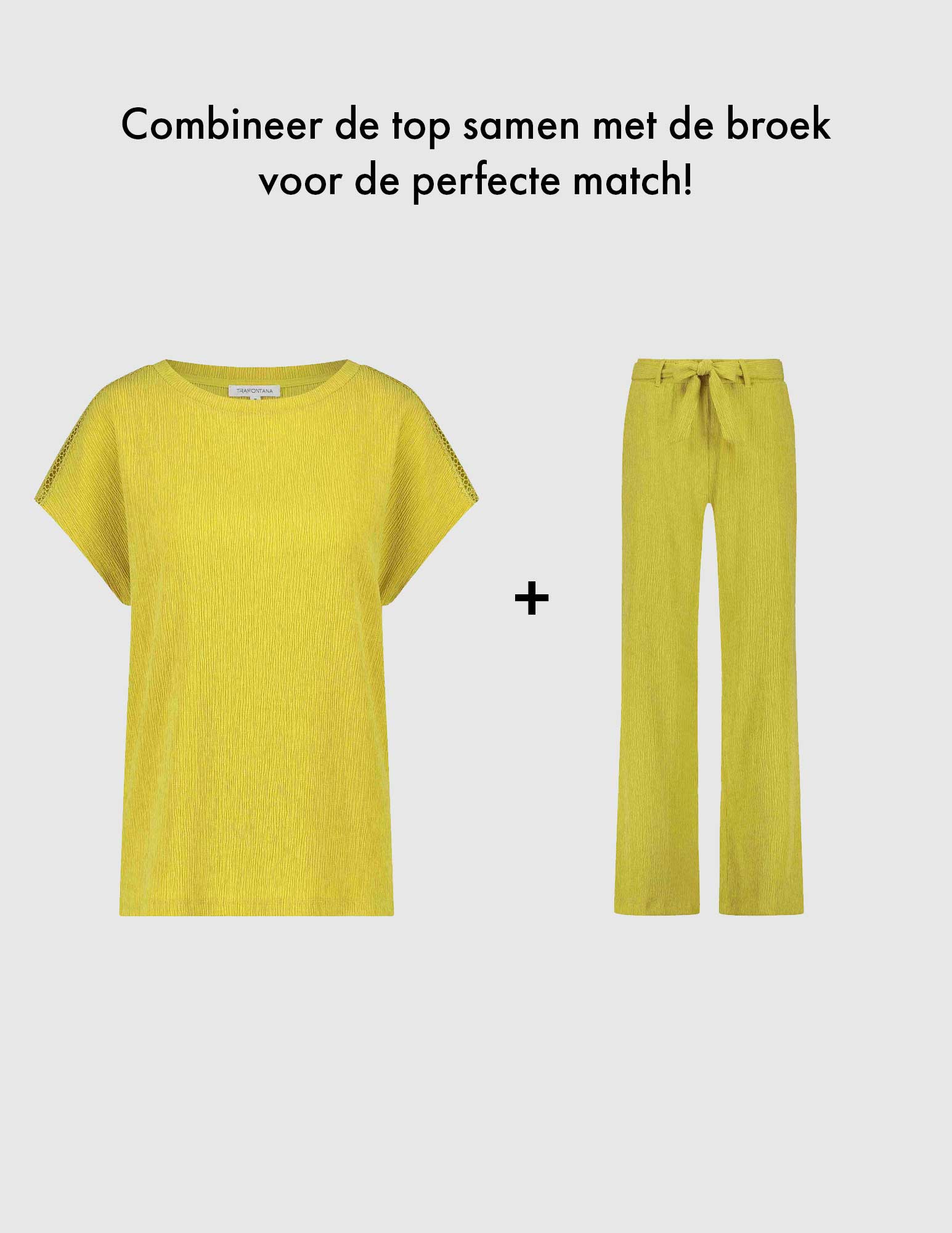 Tramontana Broek Fancy Structure K03-12-101 Groen