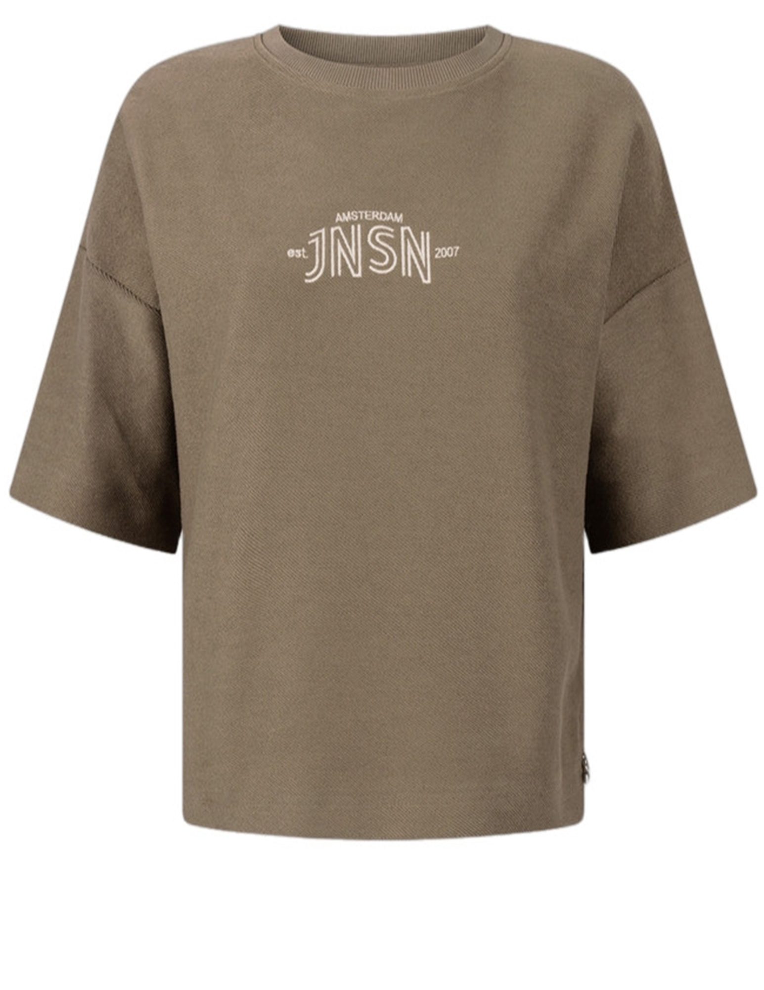 Jansen Amsterdam Sweater NOEKA SS26 Leger Groen