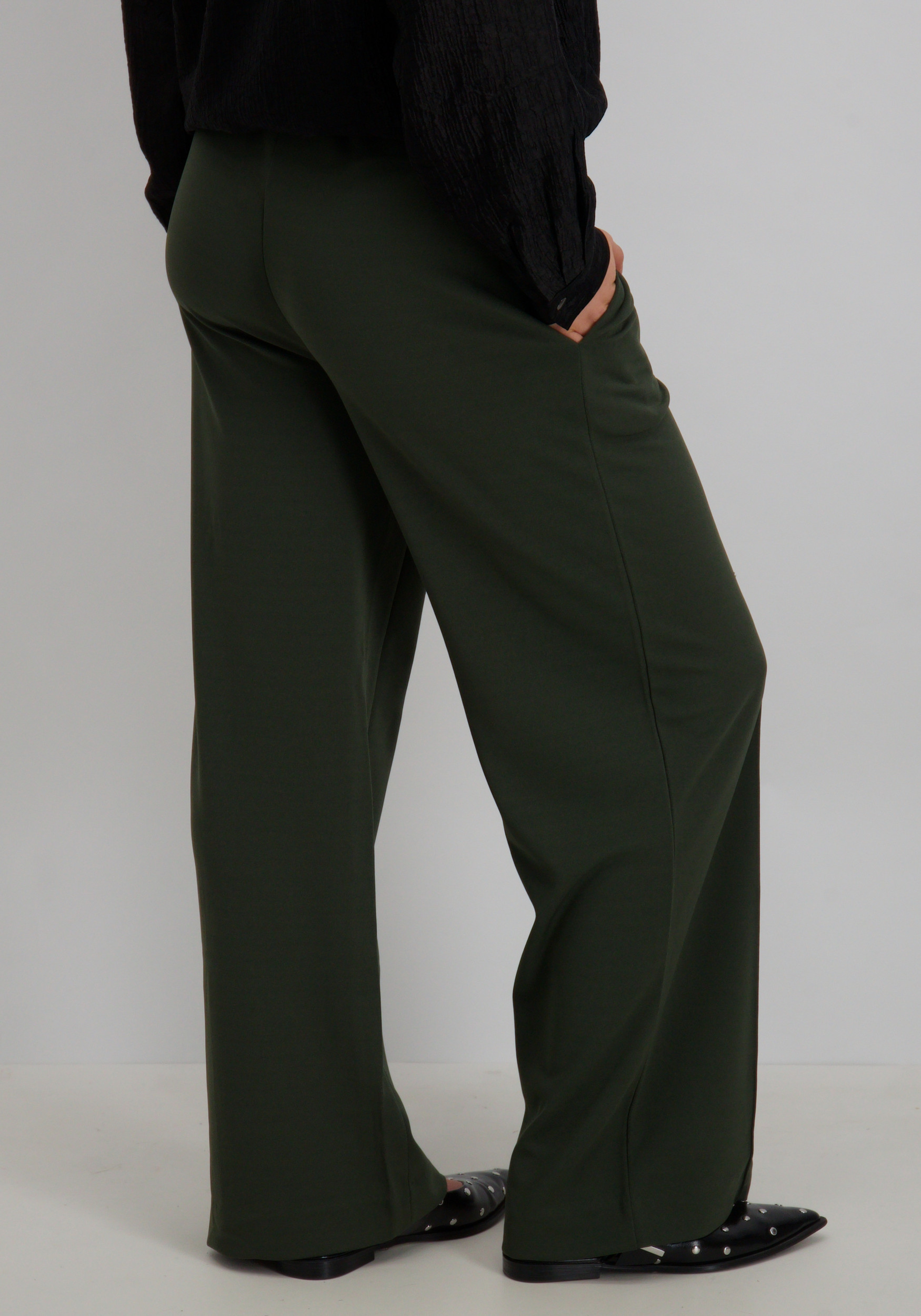 Vila Broek Clua 14095436 Donker groen