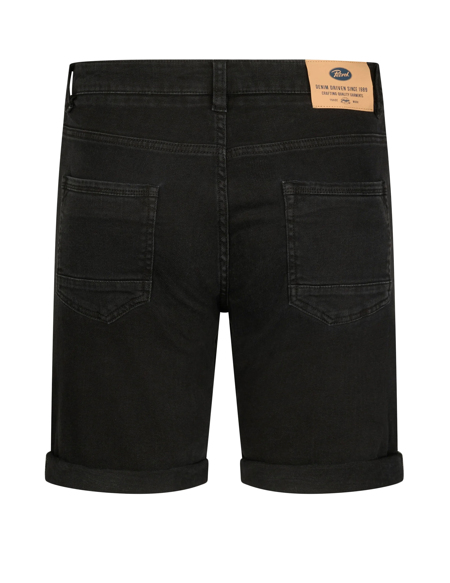 Petrol Denim short M-ROS-SHO001 Zwart