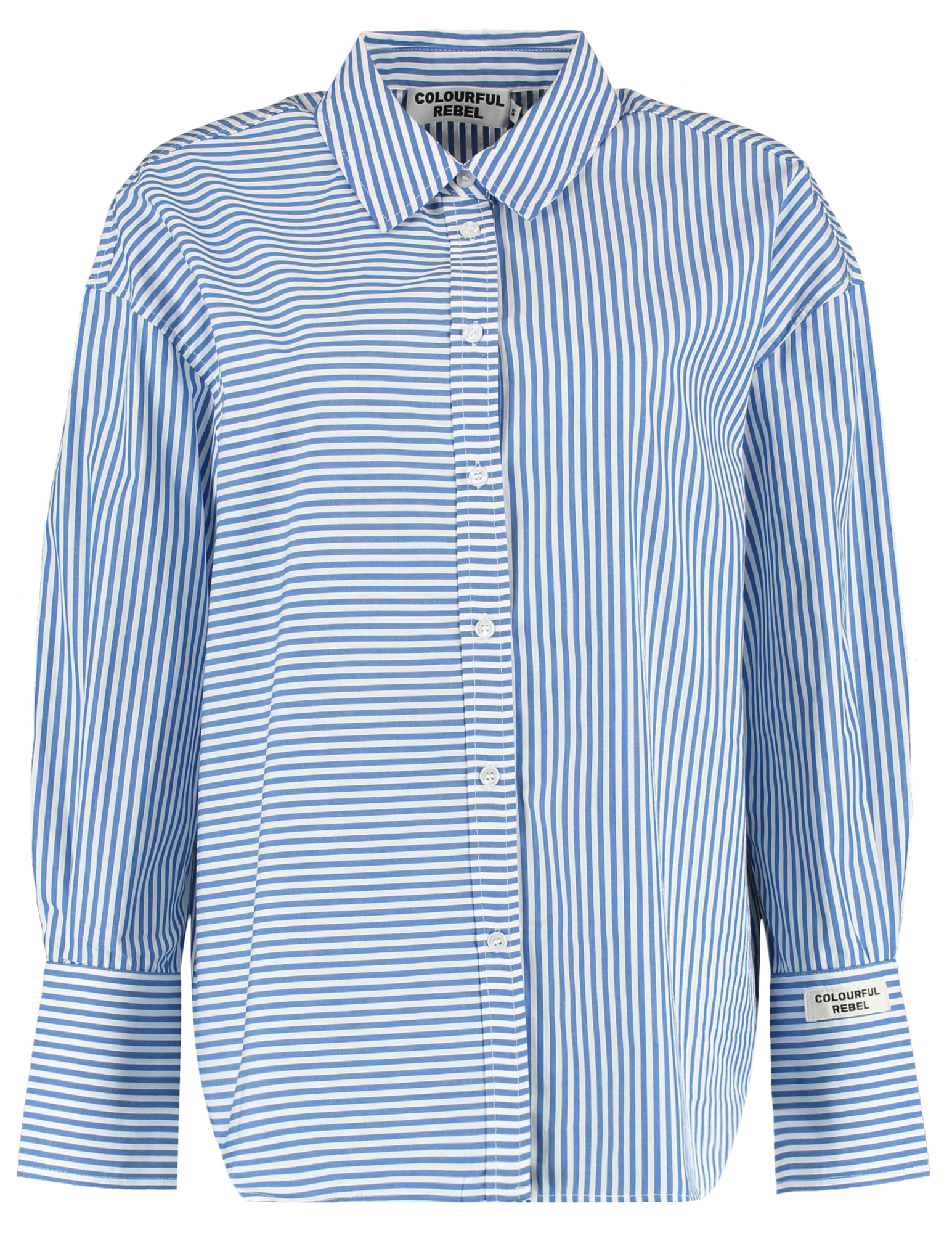 Colourful Rebel Blouse Talia Striped WB117601