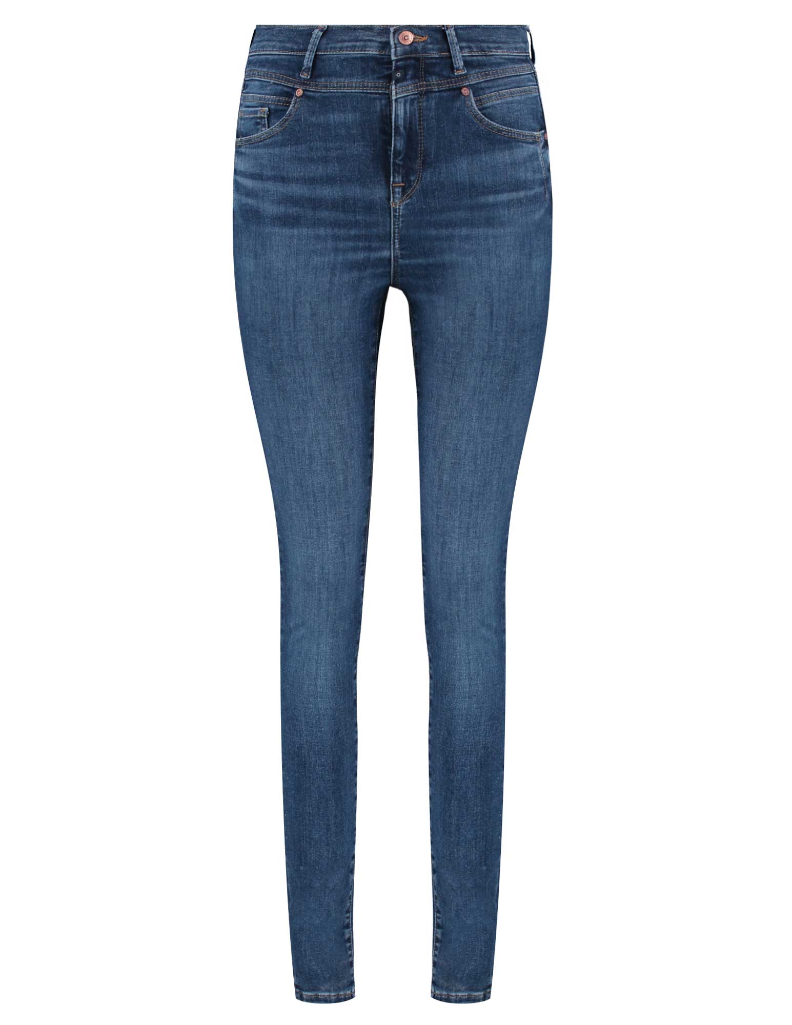 Cup of Joe Jeans skinny fit Lisa Donker blauw