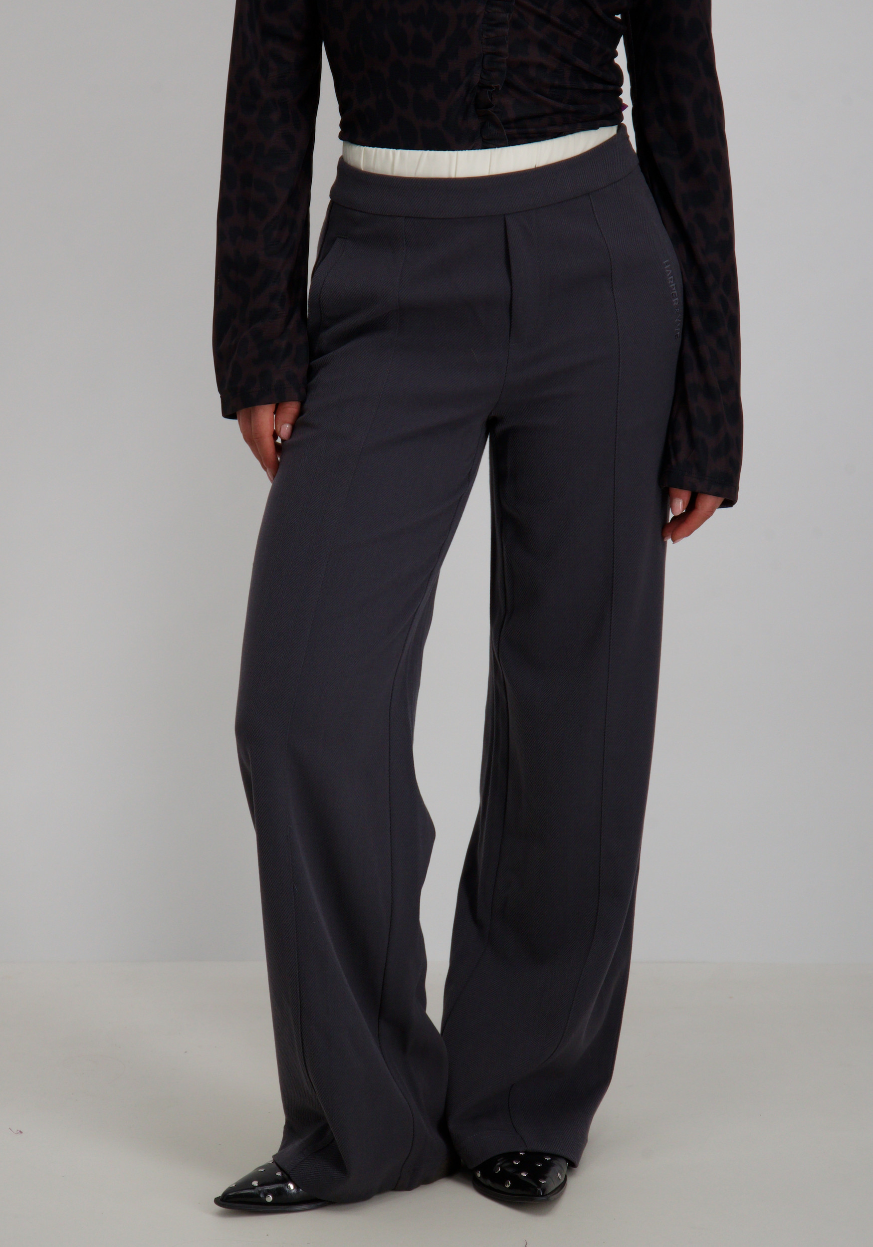 Harper & Yve Broek Lilian DW25N110 Grijs