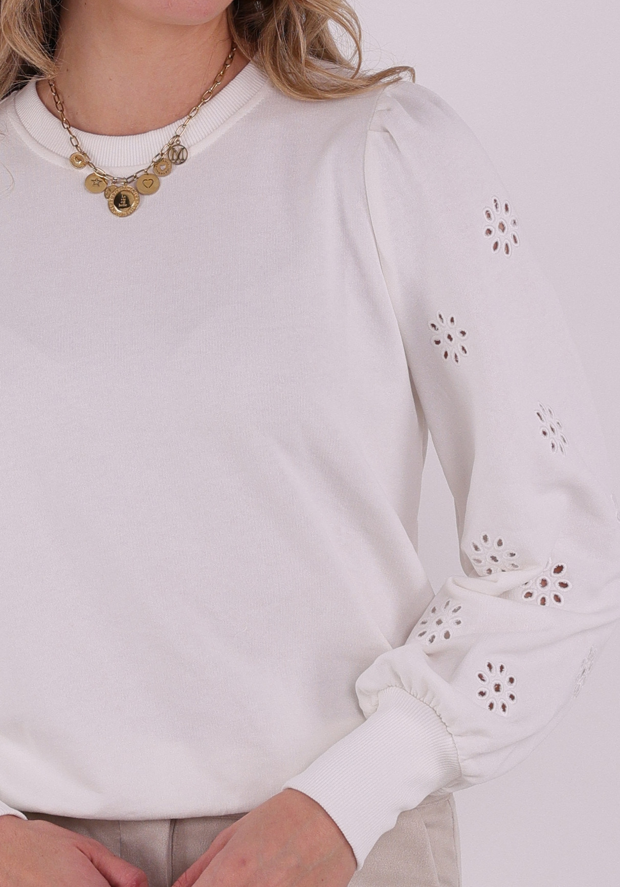 Only Sweater Femme 15315687 Wolwit-ecru