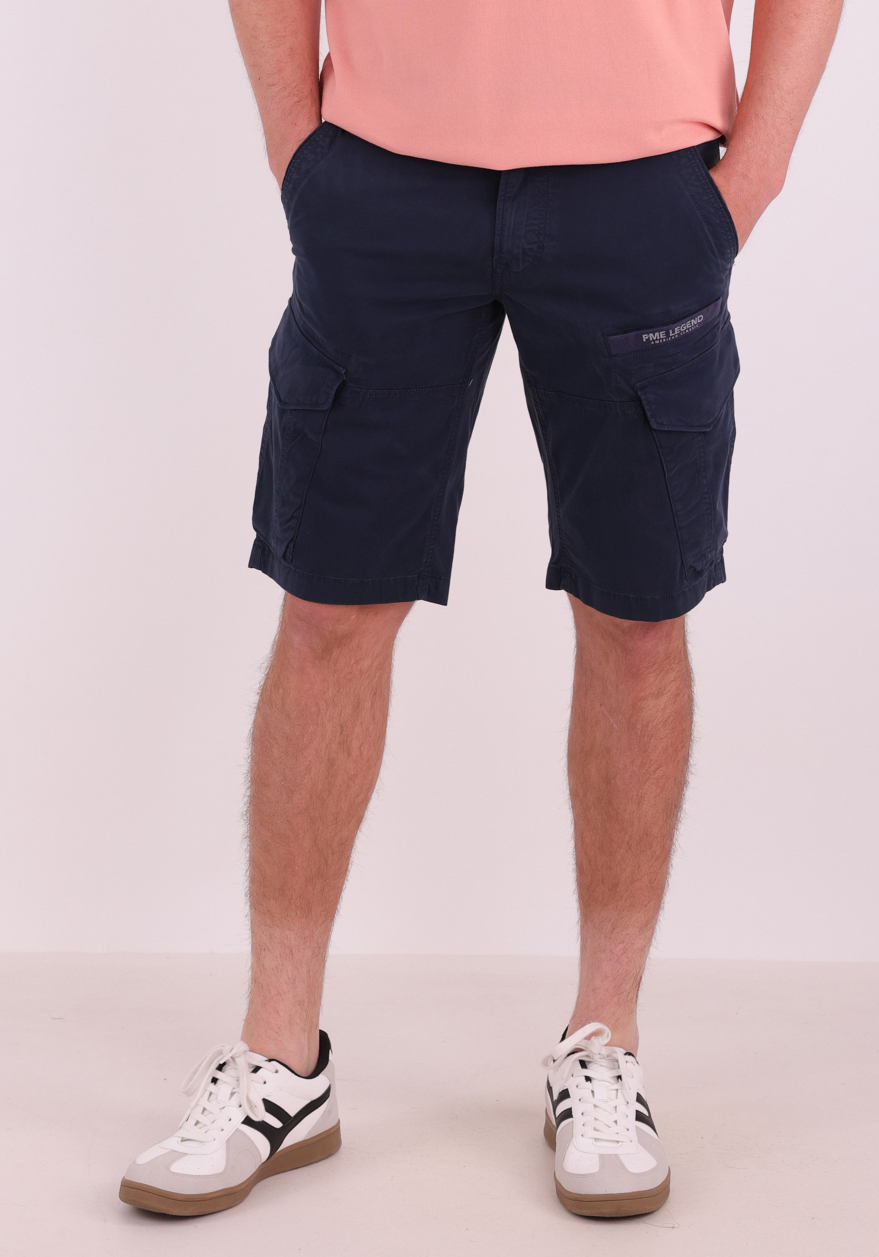 PME Legend Cargo short Nordrop PSH2604661 Donker blauw