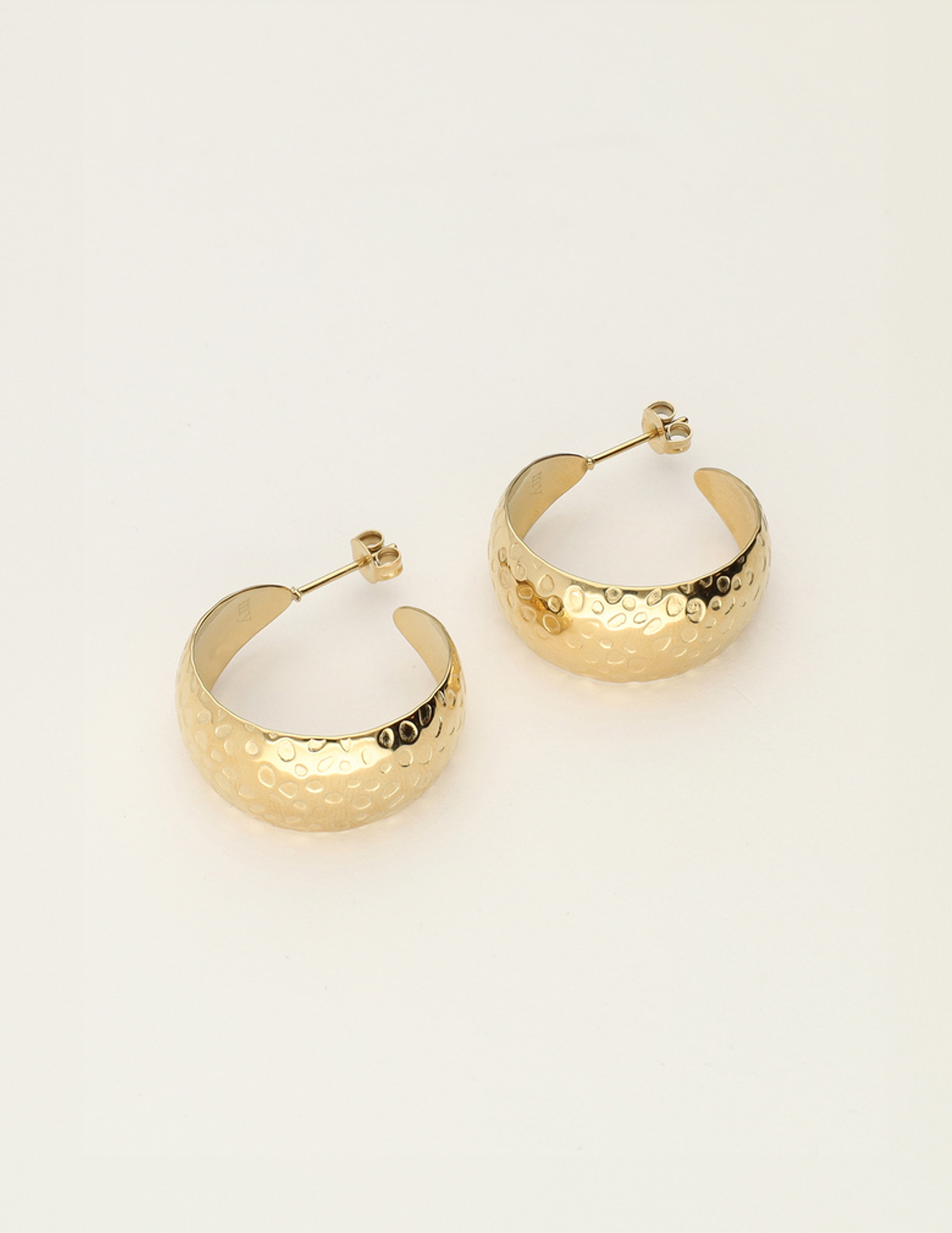 My Jewellery Oorringen met panterprint MJ12051 Goud