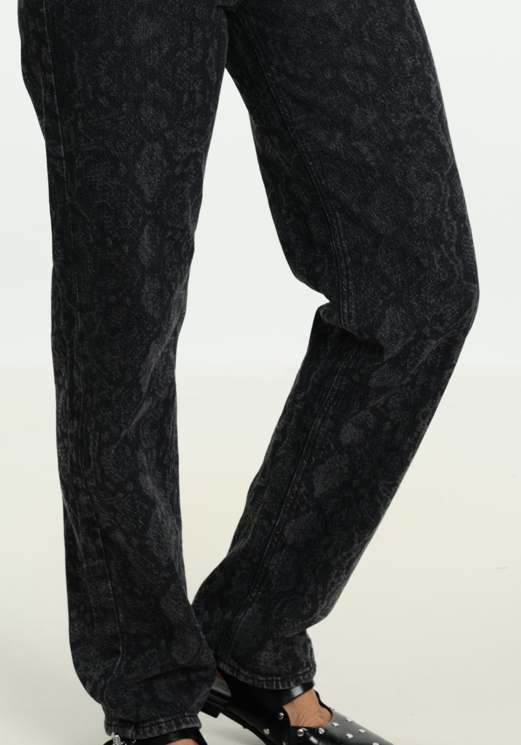 Vila Jeans Kelly 14117230 Donker Grijs