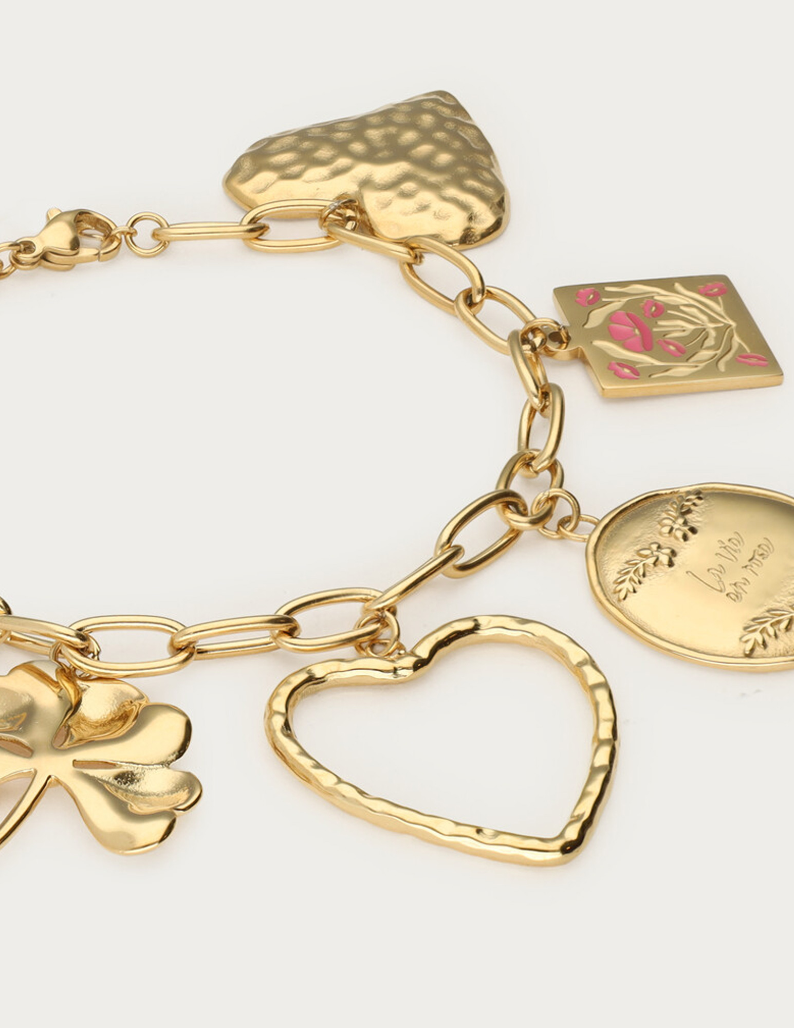 My Jewellery Botanical statement bedel armband MJ13779 Goud