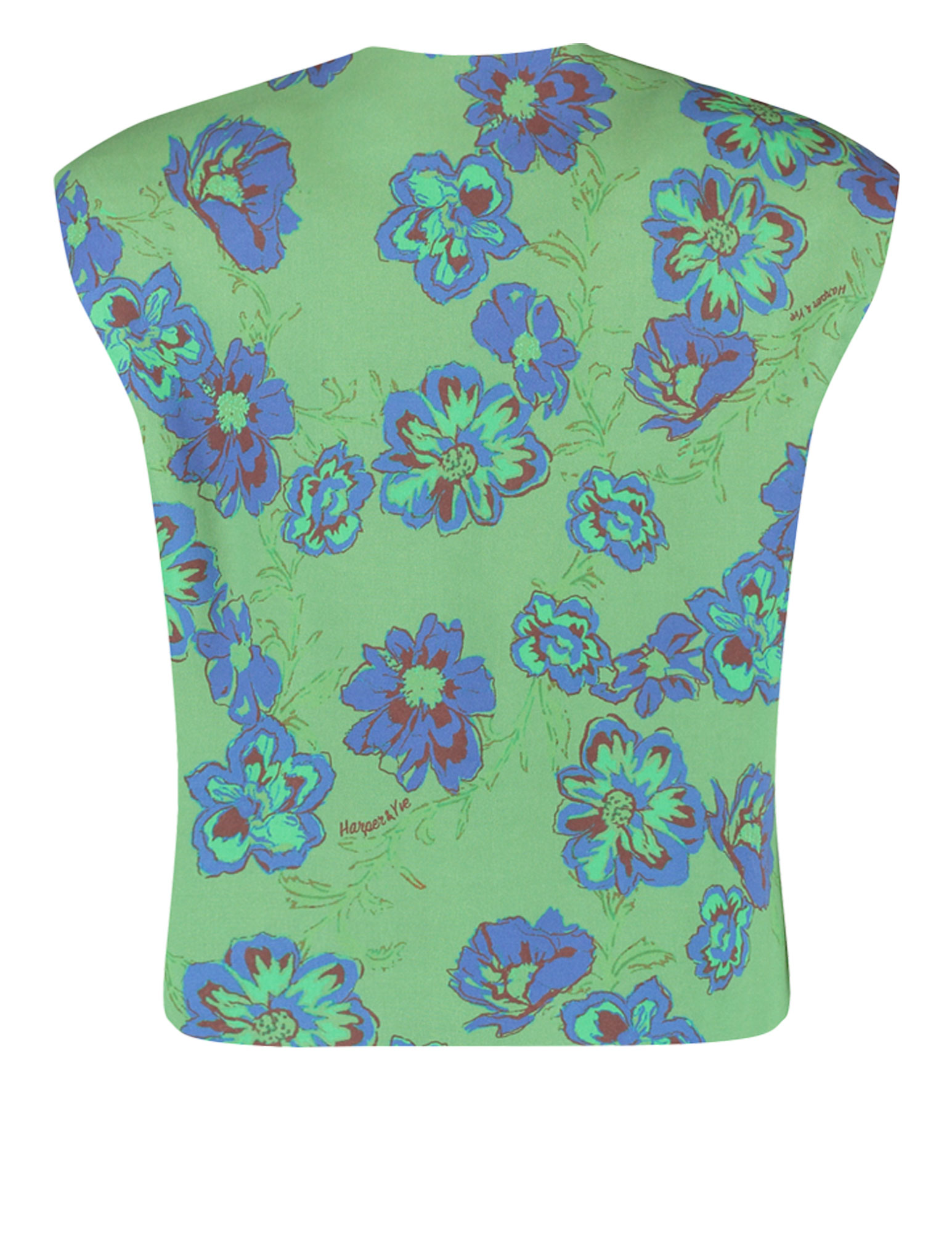 Harper & Yve Gilet Gilly AW25C200 Groen