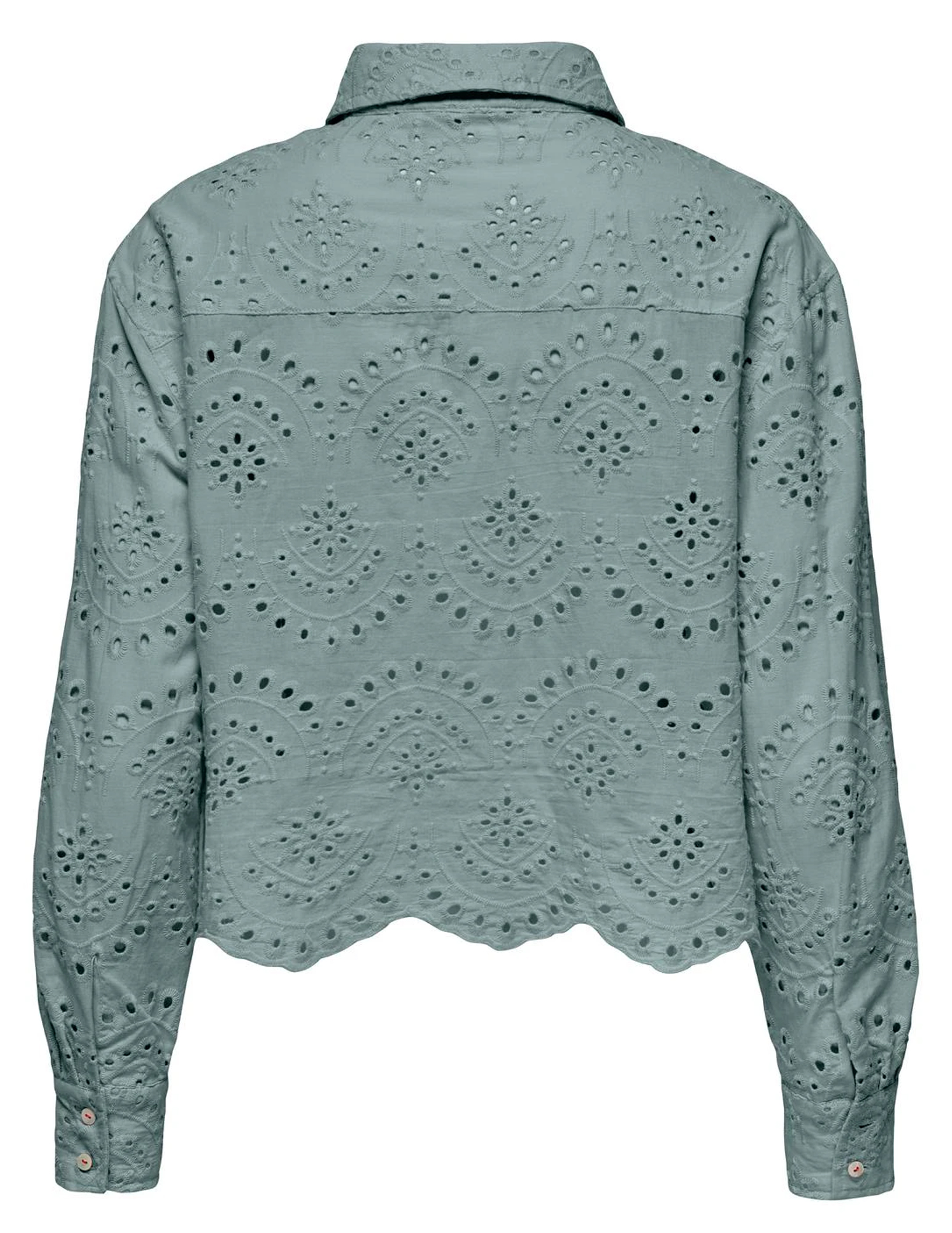 Only Blouse Valais 15269568 Midden groen