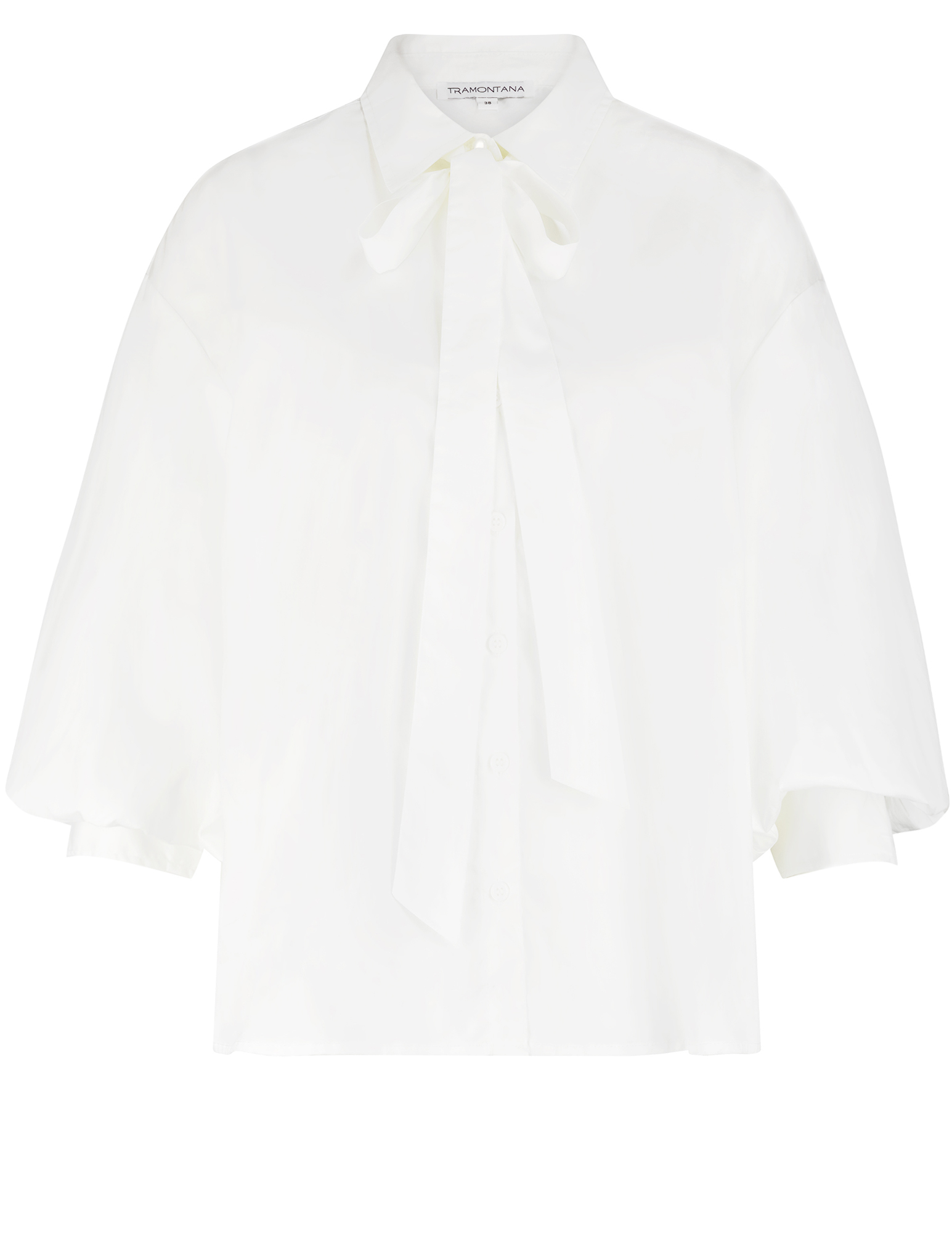 Tramontana Blouse Poplin O02-19-301 Wolwit-ecru