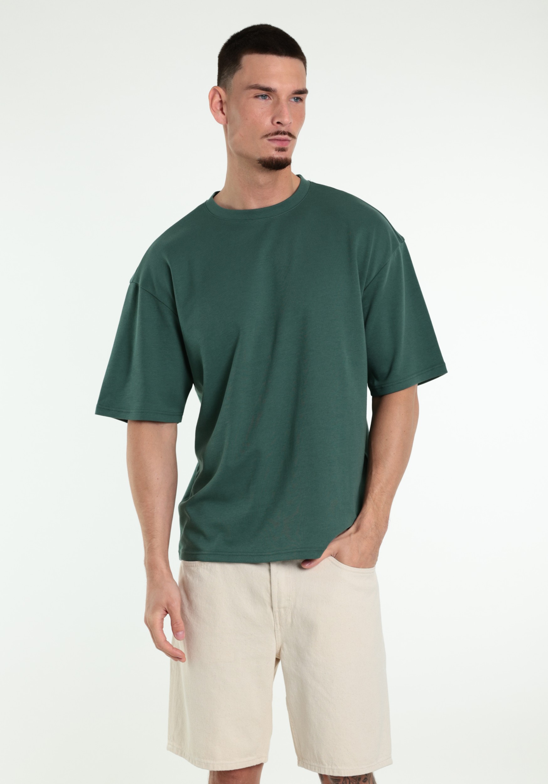 ONLY & SONS T-shirt Caspian airflex 22031940 Midden groen