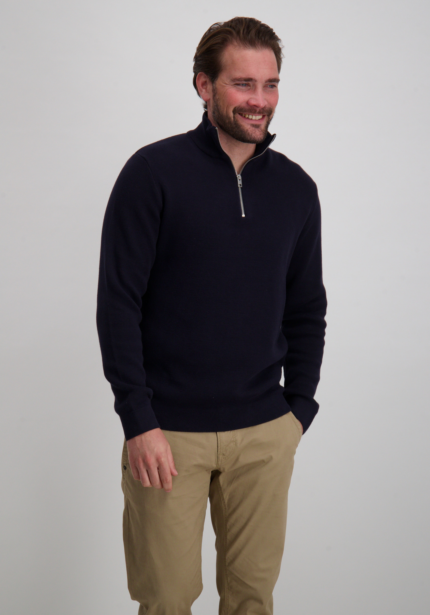 Jack & jones Trui Blamilano 12259664 Donker blauw